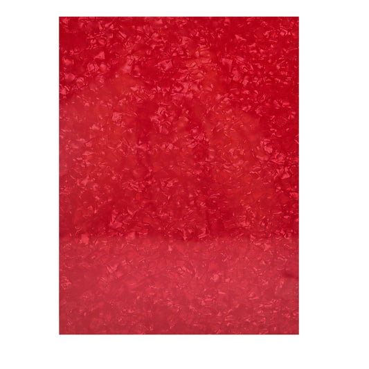 Golpeador de guitarra de 3 capas, material de 24 x 31 bricolaje, protector de púas en blanco, hoja de placa para rayar Strat Tele, guitarra eléctrica, jazz, bajo de precisión (perla roja)