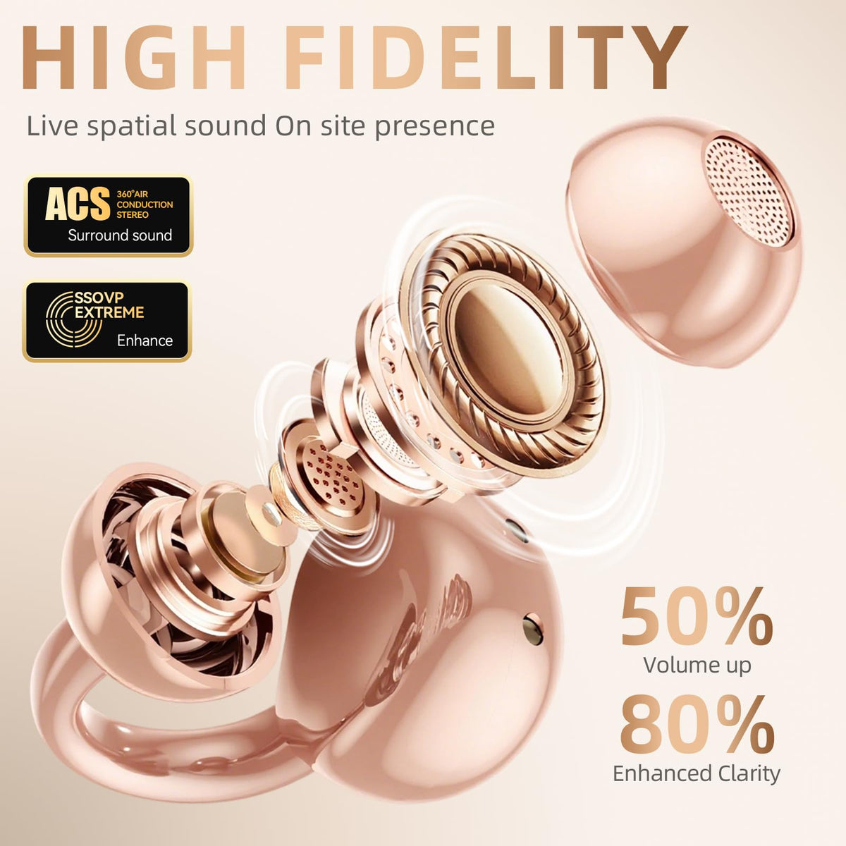 Auriculares Bluetooth xzqioue Mariposa Desmontable para Mujer