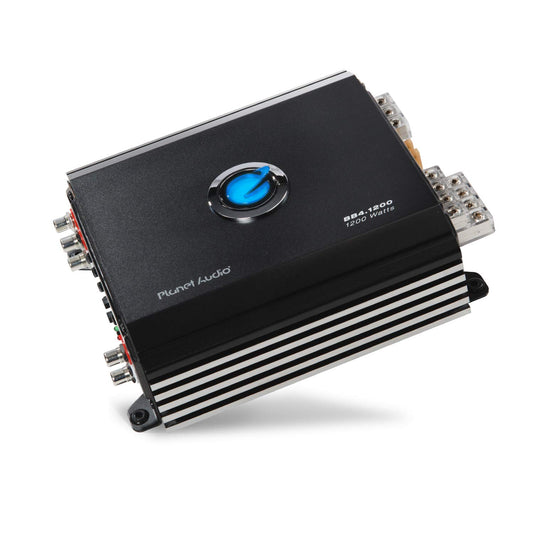 Amplificador de Carro Planet Audio BB4.1200 Negro 4 Canales 1200 Watts Full Range Clase A/B BridgeableMOSFET