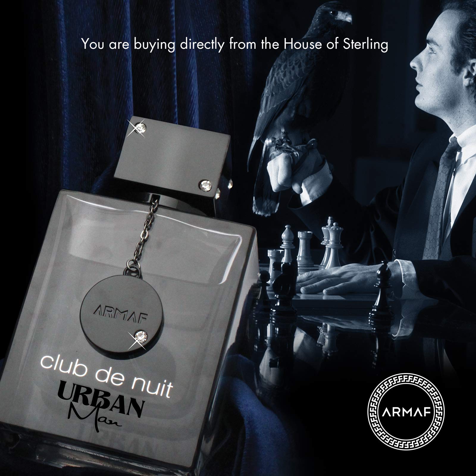 Eau de Parfum Armaf Club de Nuit Urban Man 3.6 Ounce para Hombre