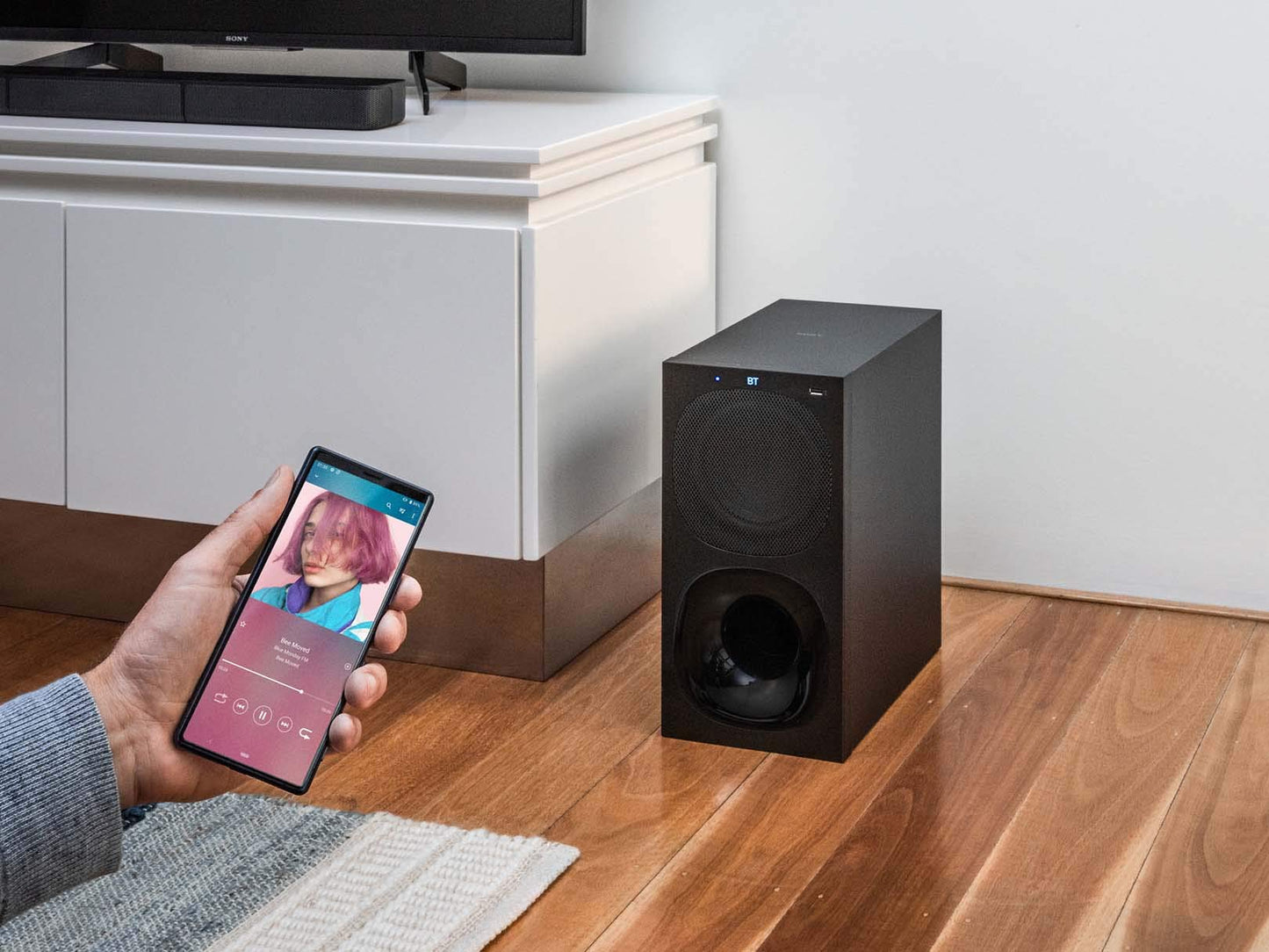 Sony Sistema de teatro Sony en casa de 5.1 canales con barra de sonido | HT-S20R