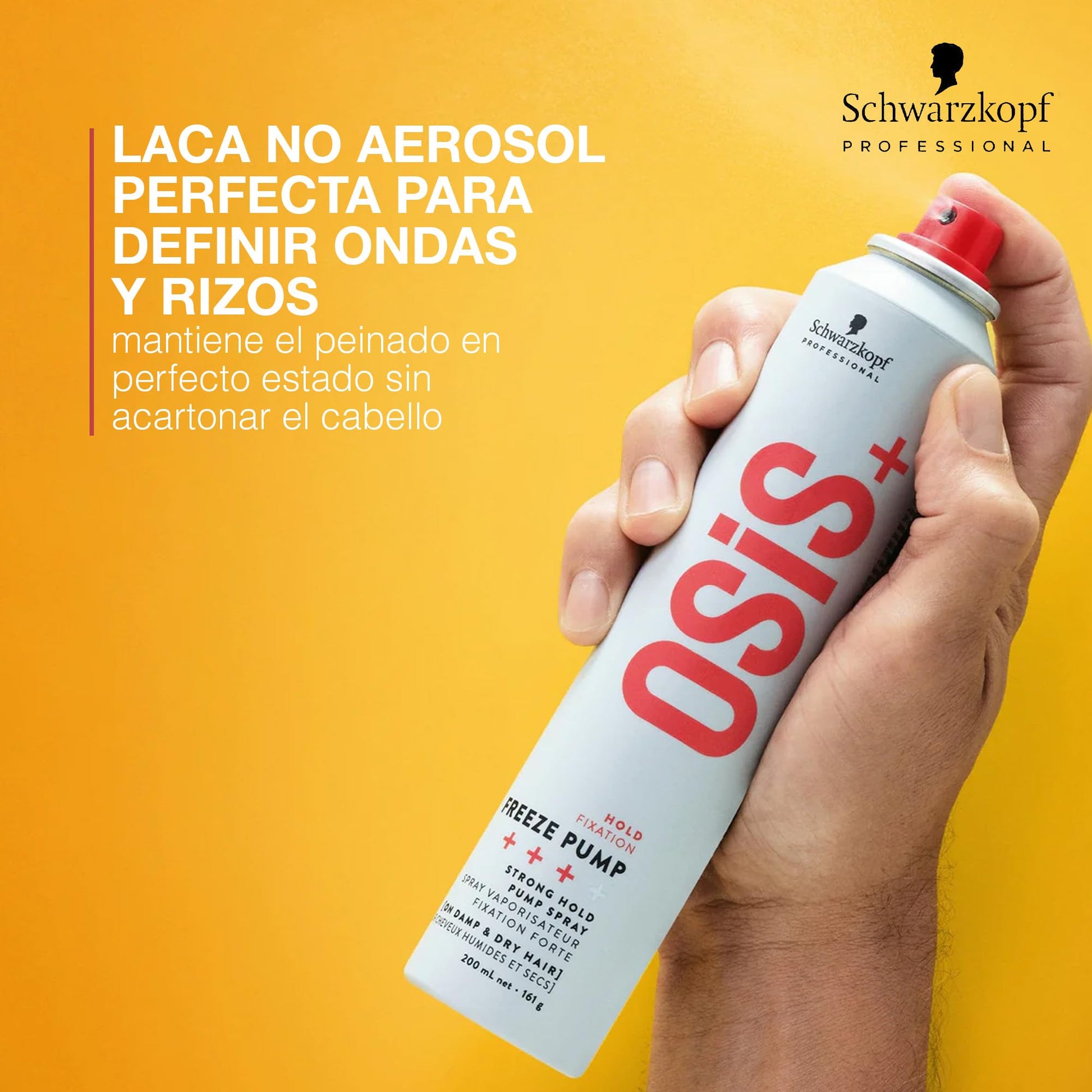 Laca OSIS Fijación Fuerte Secado Rápido Protección Térmica