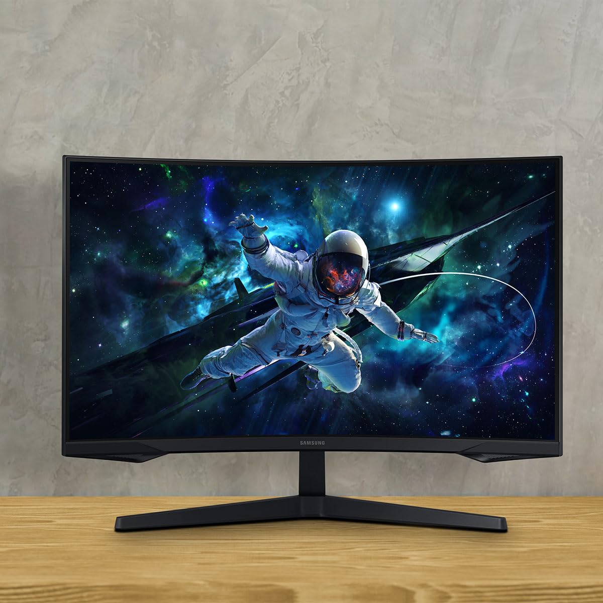 Monitor Gaming Samsung 27 Pulgadas Negro Curvo Odyssey G5 WQHD 144Hz