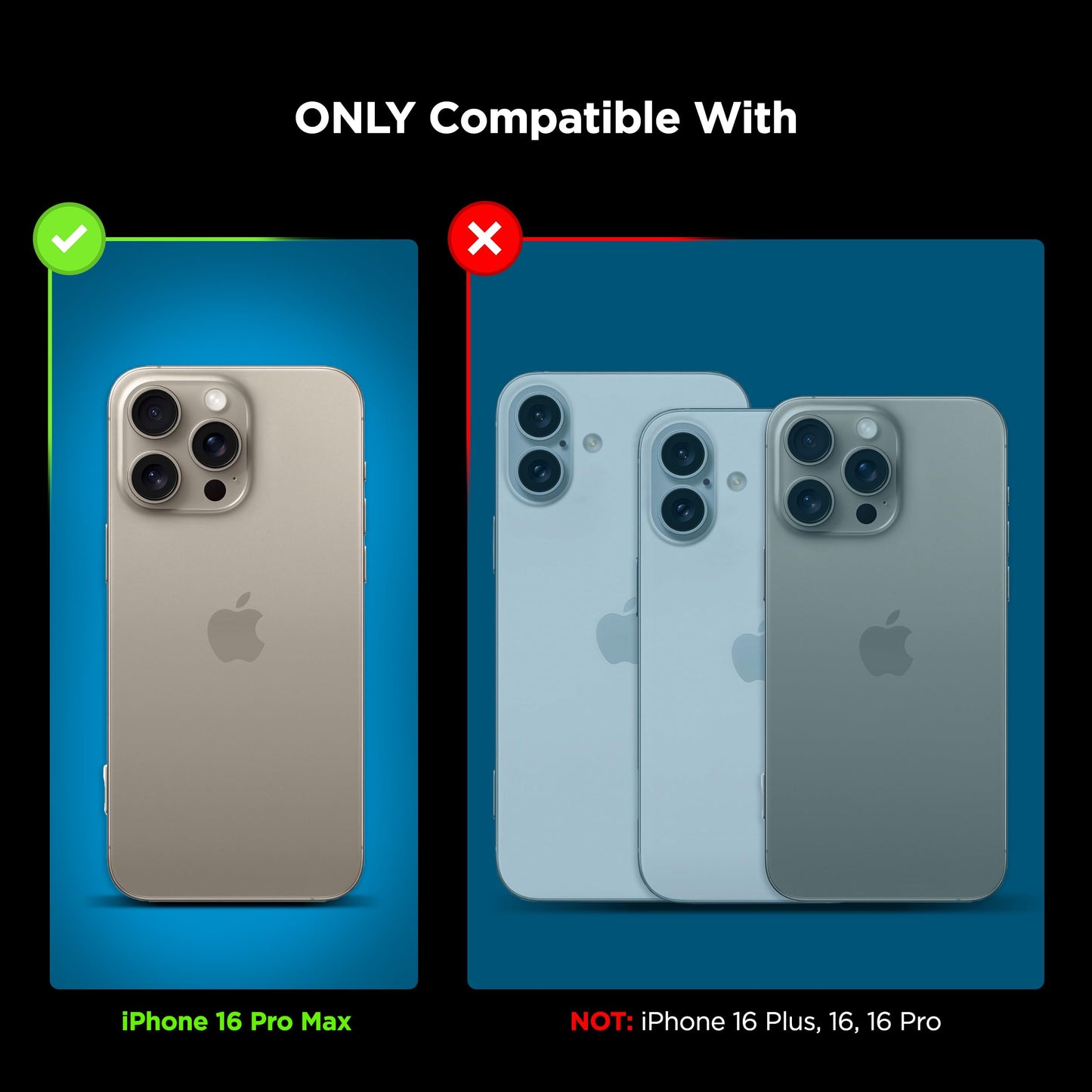 Funda con Clip de Cinturón ENCASED iPhone 16 Pro MAX con Protector de Pantalla Vidrio Templado DuraClip Series