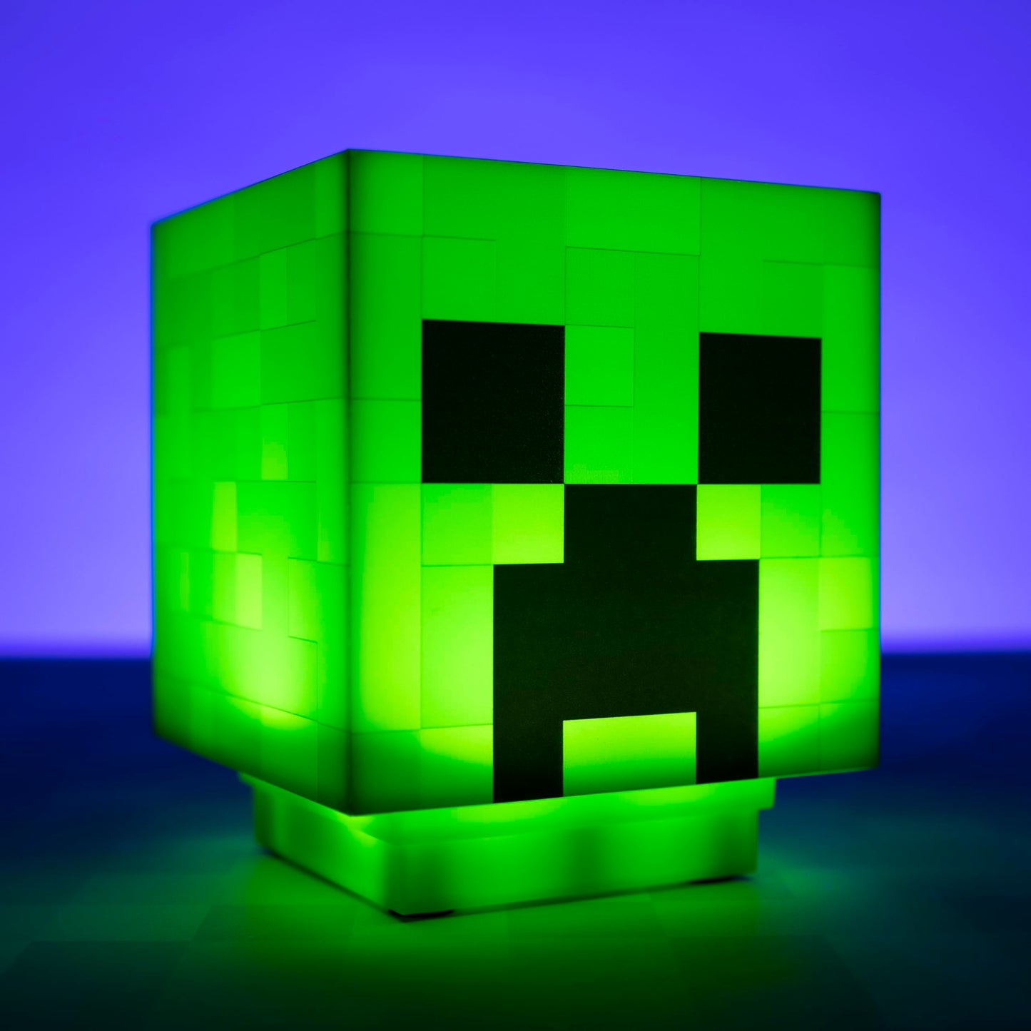 Luz de Computadora Paladone Minecraft Creeper Verde con Sonidos Oficiales para Niños