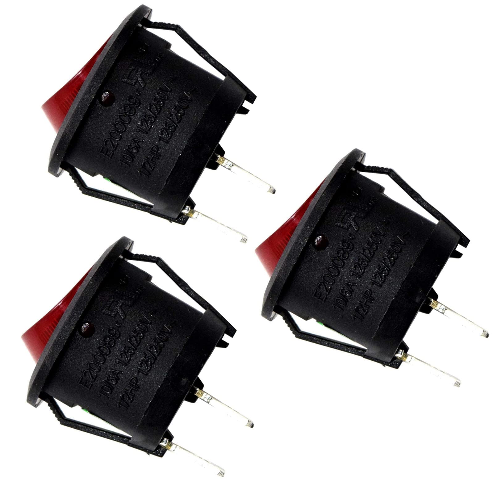 Interruptor basculante sustituye a Hoover 440003992, 270046001 Windtunnel UH70800, UH70810, UH70811, UH70816, UH70820, UH70830, UH70831 Aspiradora vertical