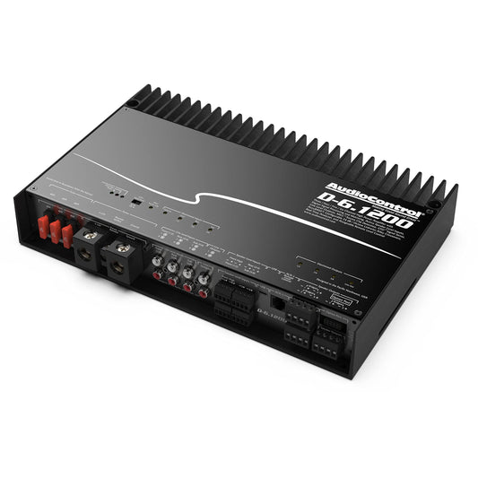 AudioControl D-6.1200 - Amplificador de coche de 6 canales con procesamiento digital de señal