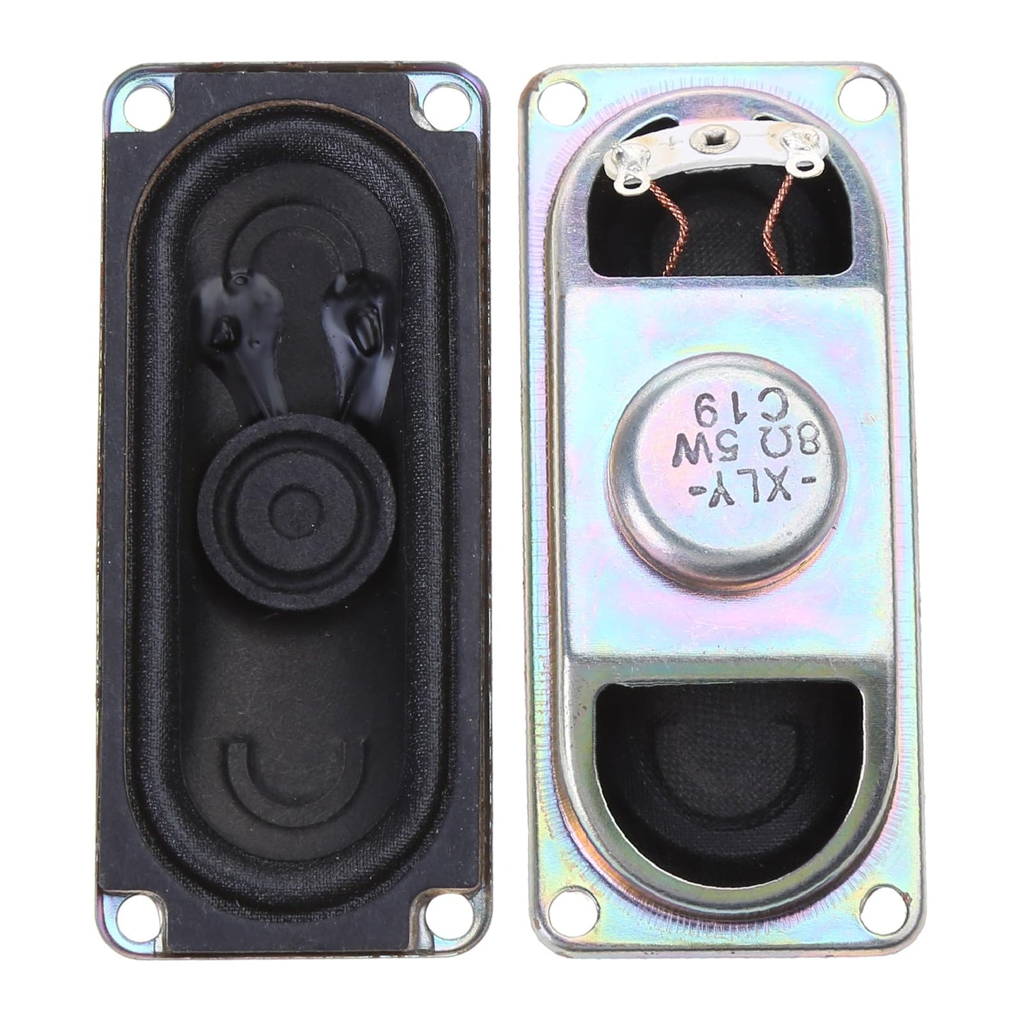Altavoz de 5 W y 8 ohmios, 30 x 70 mm, en forma de bocina, altavoz electrónico multimedia, portátil, amplificador de altavoz