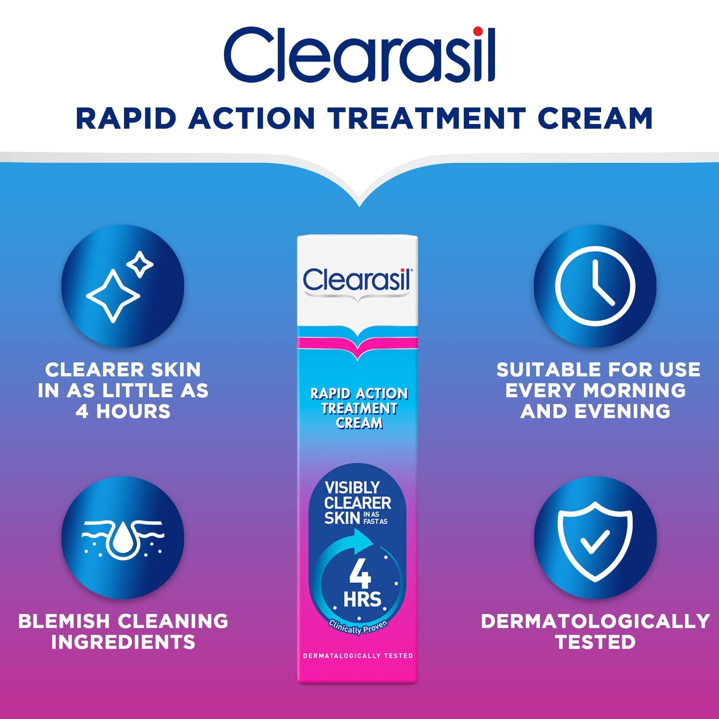 Clearasil Tratamiento de acción ultra rápida