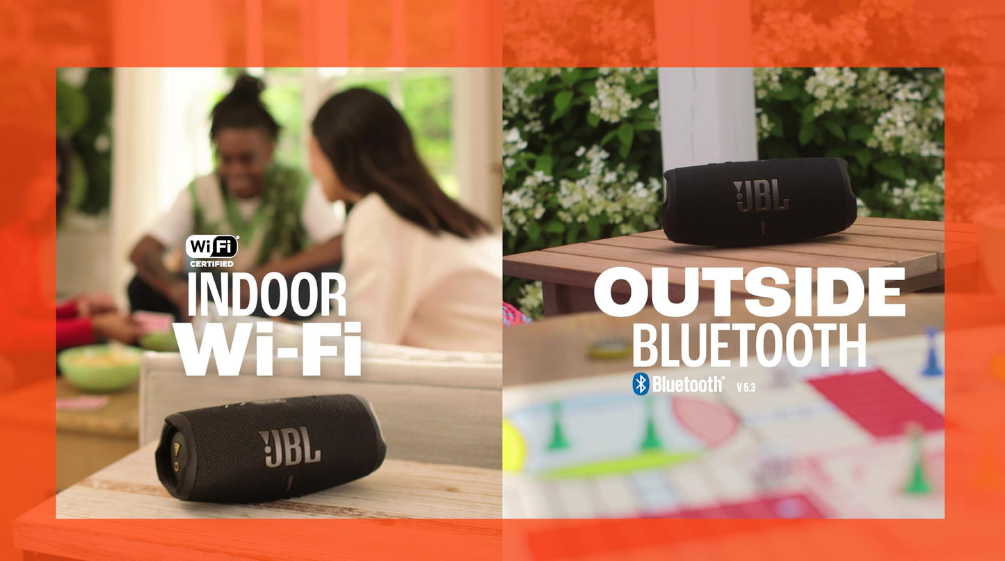 JBL Charge 5 Wi-Fi Bocina portatil color Negro