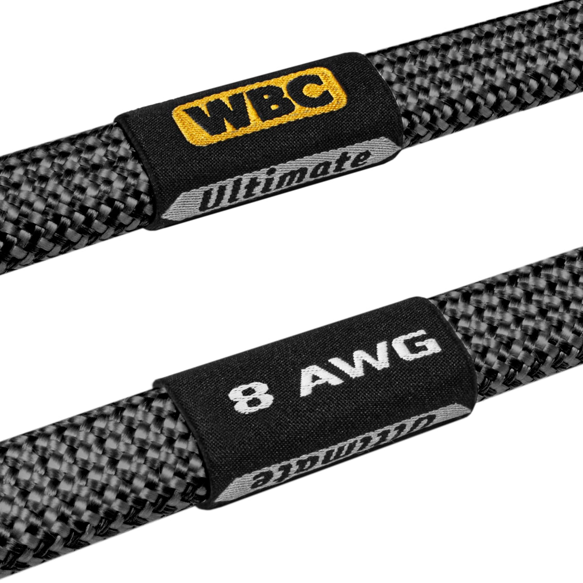 Cable de Alta Fidelidad Worlds Best Cables 8 AWG OFC Ultra Puro Carbono 5 Pies con Enchufes Eminence Spade