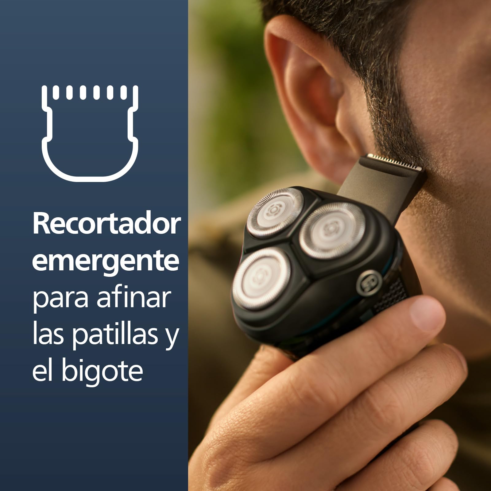Afeitadora Eléctrica Philips Series 3000 Uso en Seco y Húmedo Anticorrosión