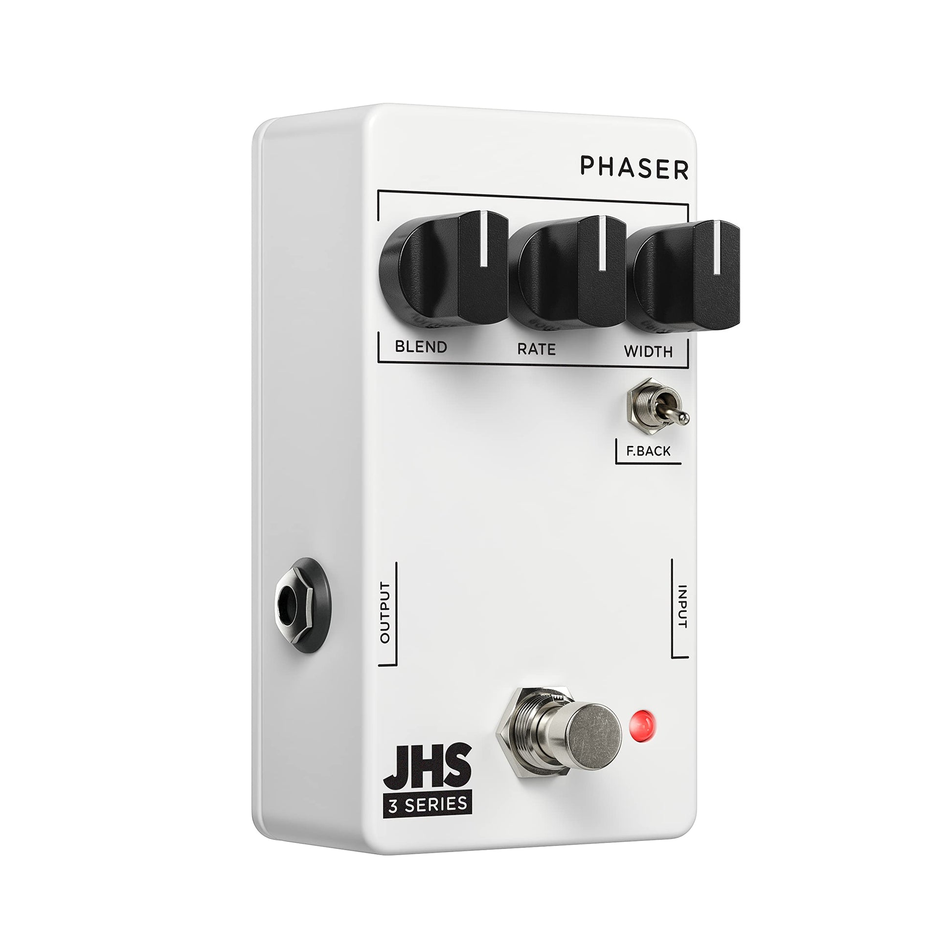 JHS Pedals 3 Series Phaser, blanco (3SPH)