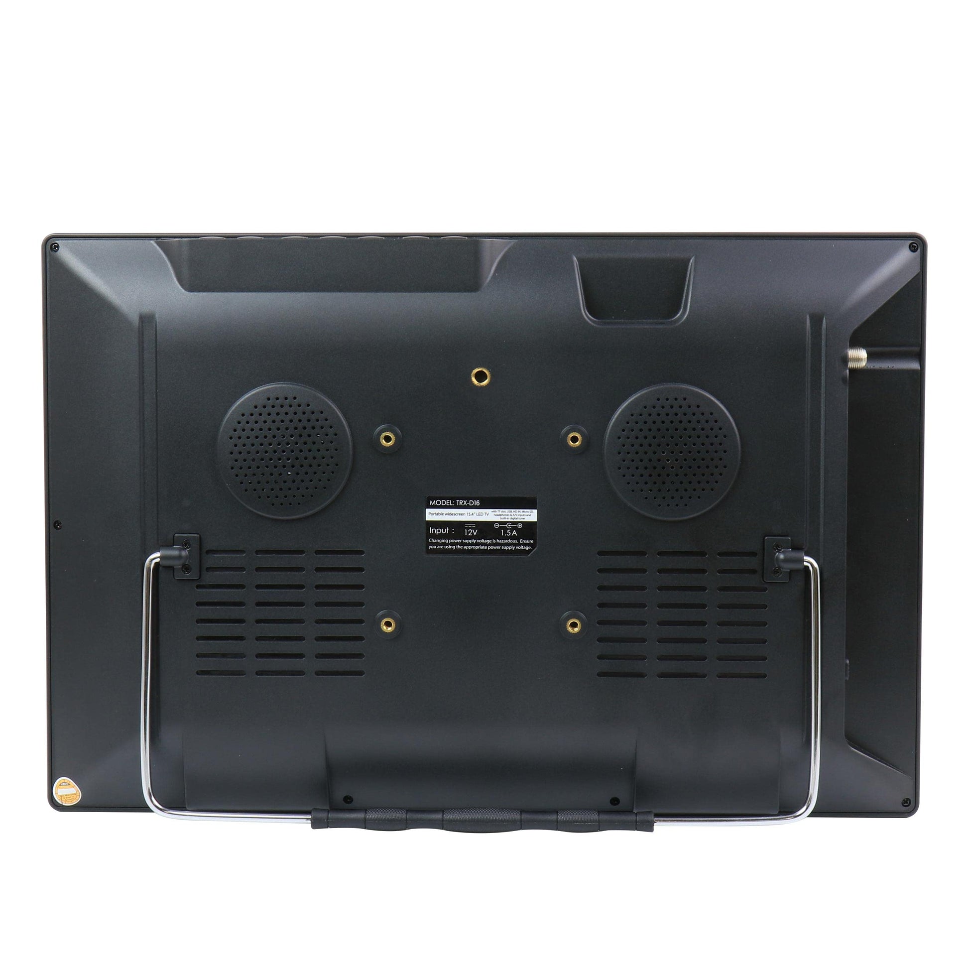 Televisor LED Portátil Recargable Trexonic 15.4 Pulgadas con HDMI y Sintonizador Digital Integrado