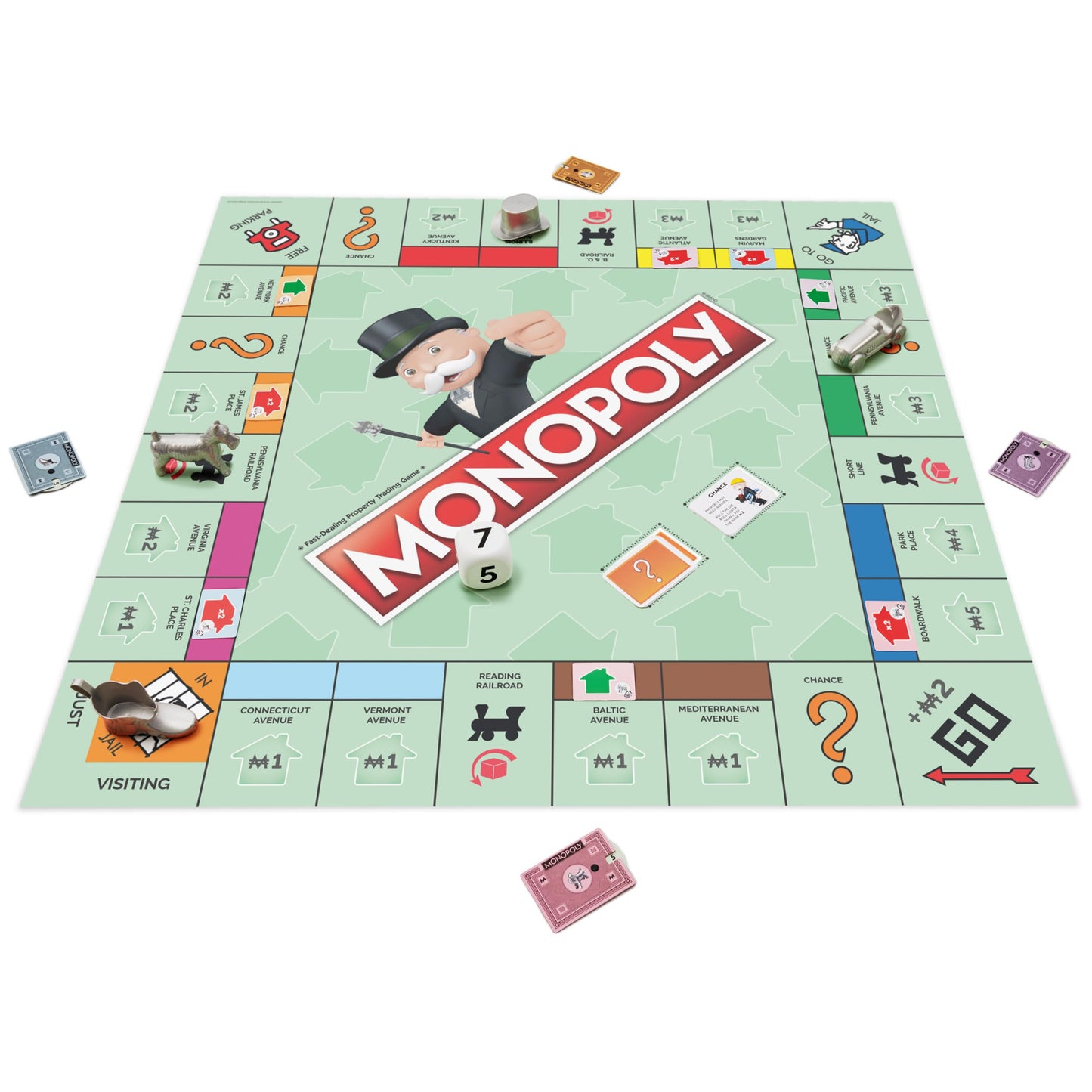 Edición gigante del juego de mesa Monopoly para niños | Juego de mesa para toda la familia | Juegos para exterior, Juegos con tablero, cartas y fichas gigantes, para niños a partir de 6 años