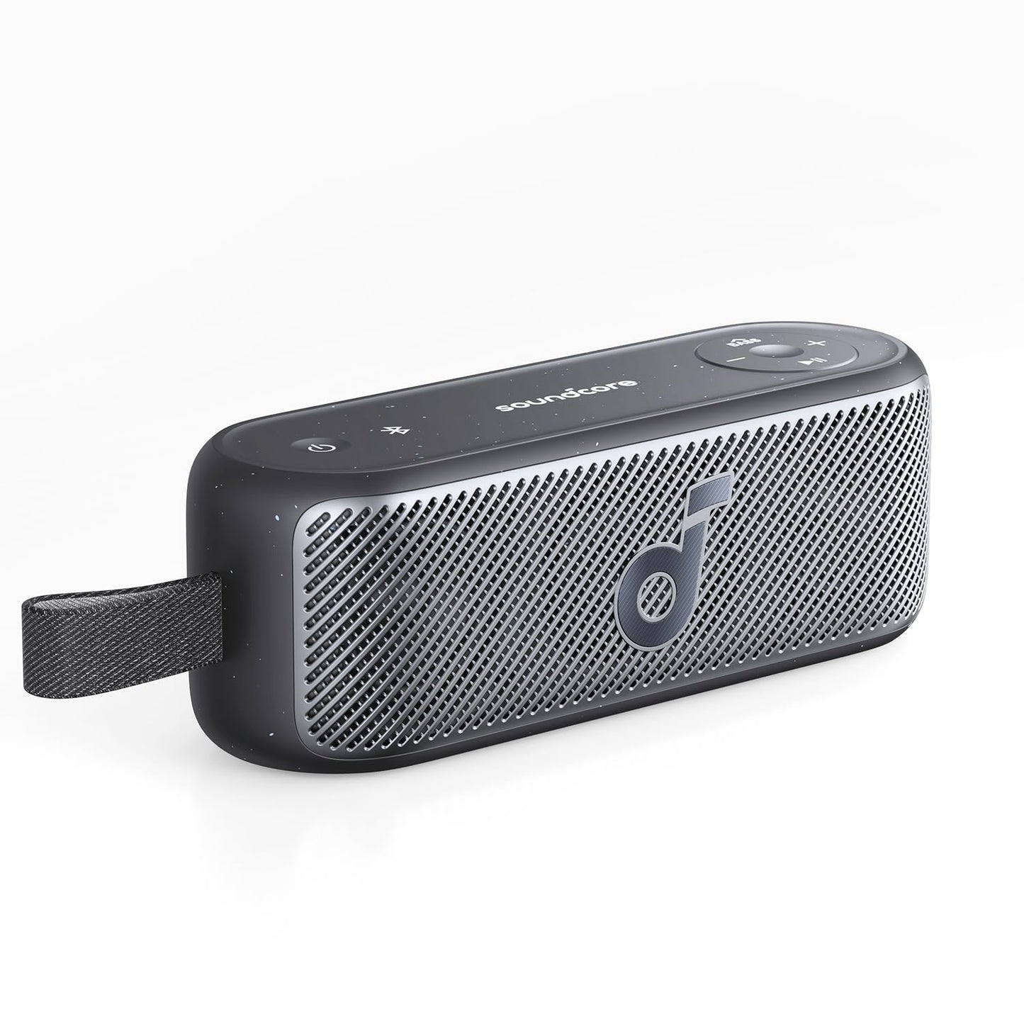 Soundcore by Anker Motion100 Bocinas Portátiles Bluetooth Hi-Res, Controladores de Rango Completo, Graves Impactantes, Ecualizador Personalizable, IPX7, Ideal para Exteriores