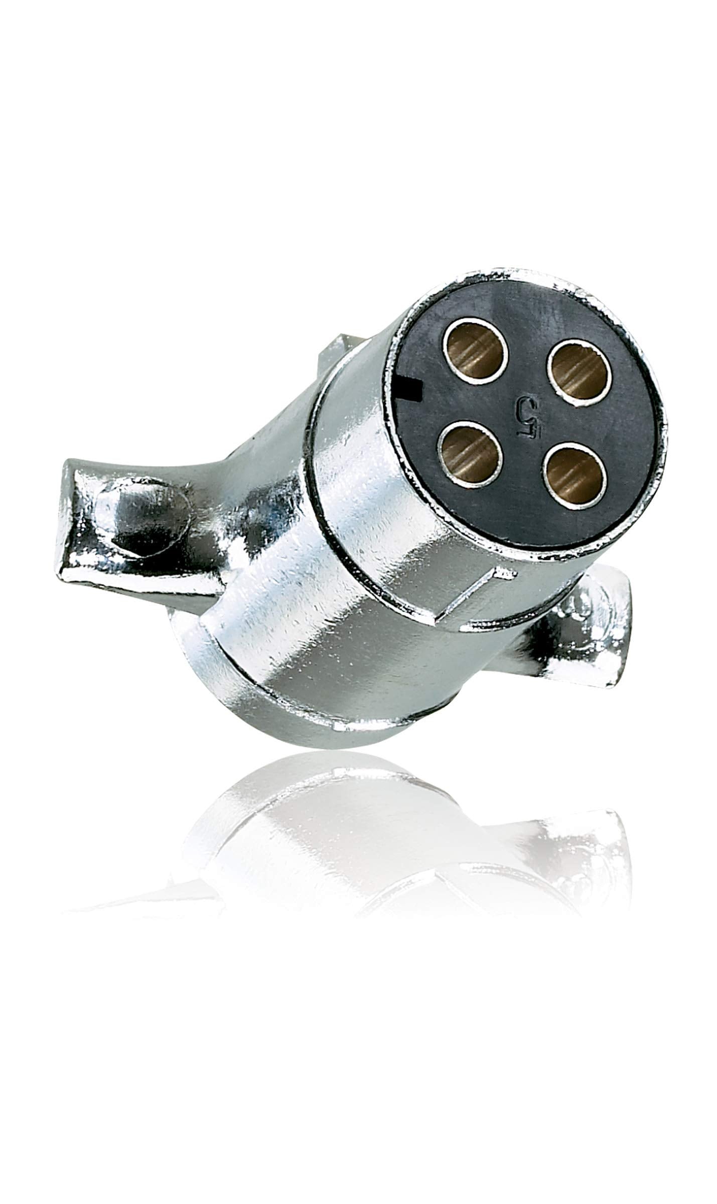 Hopkins 48325 - Conector redondo para remolque (4 polos)