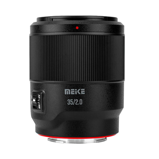 Meike 35mm F2.0 Full Frame de Lente de Motor Paso a Paso STM Enfoque automático Compatible con cámaras Sony E Mount A7 A7R A7IV A7R IV A7III A7RII A7RIII A7SIII A9 A7C A7CII