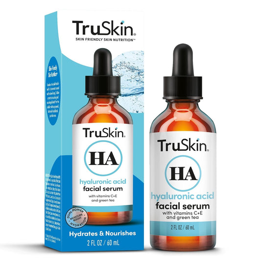 BEST Hyaluronic Acid Serum (BIG 2-OZ Bottle) for Skin & Face with Vitamin C, E, Organic Jojoba Oil, Natural Aloe and MSM - Deeply Hydrates & Plumps Skin to Fill-in Fine Lines & Wrinkles