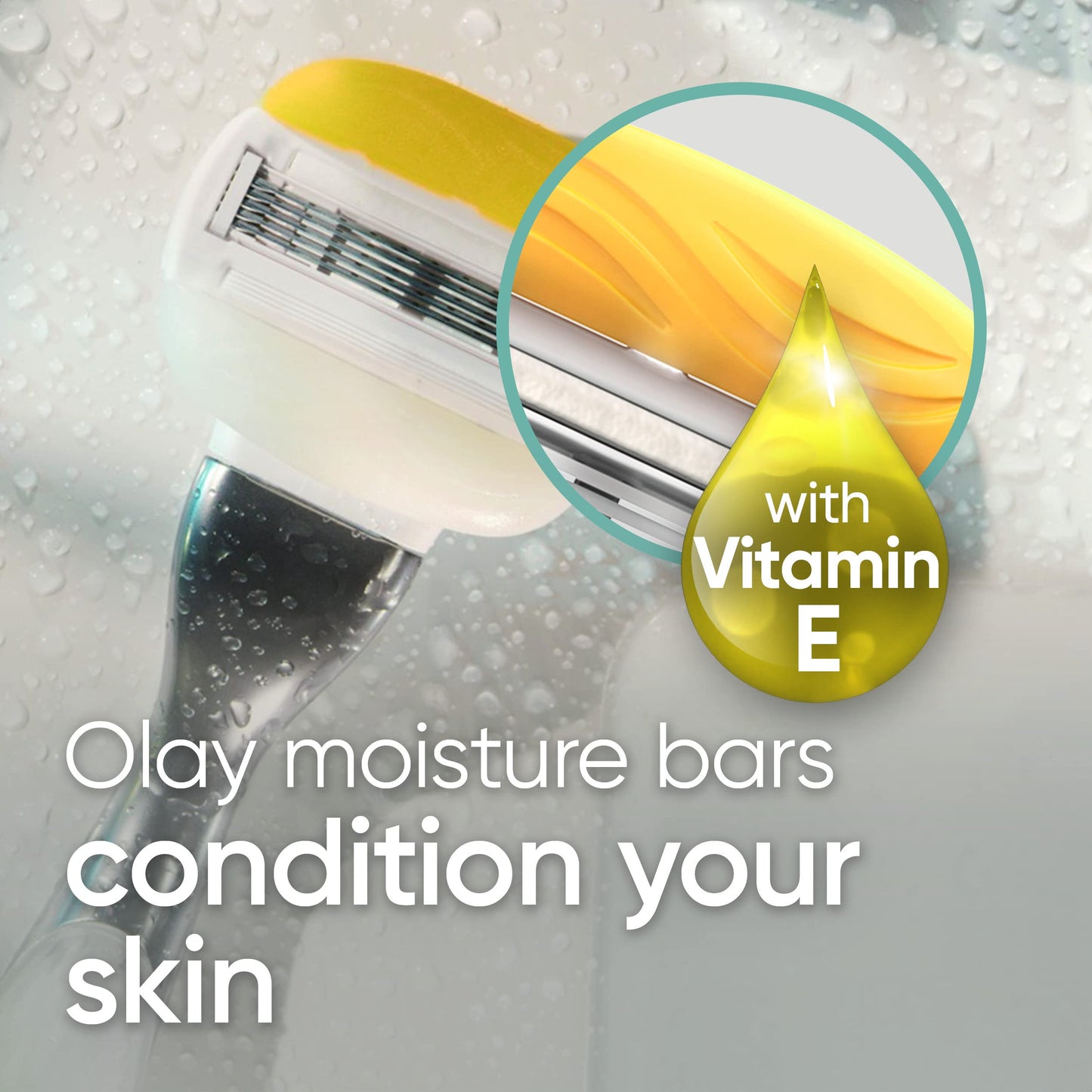 Gillette Venus ComfortGlide Plus Olay - Cuchillas de afeitar para mujer, 6 recambios (el embalaje puede variar)
