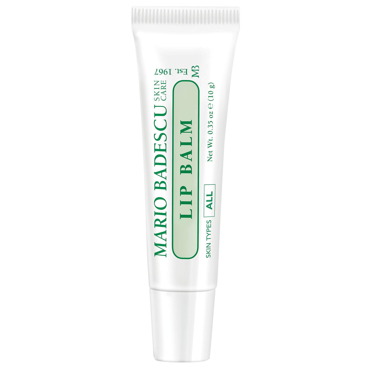 Mario Badescu Bálsamo labial hidratante original para labios secos y agrietados, infundido con aceite de coco y manteca de karité, humectante de cuidado ultra nutritivo para una sensación suave, tersa y flexible, 10 gr