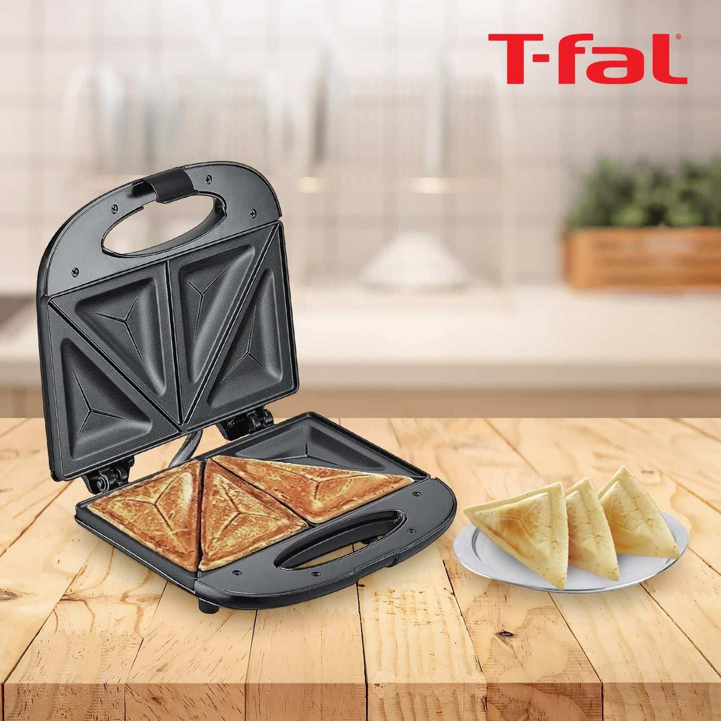 Sandwichera Eléctrica T-fal Antiadherente 700 w