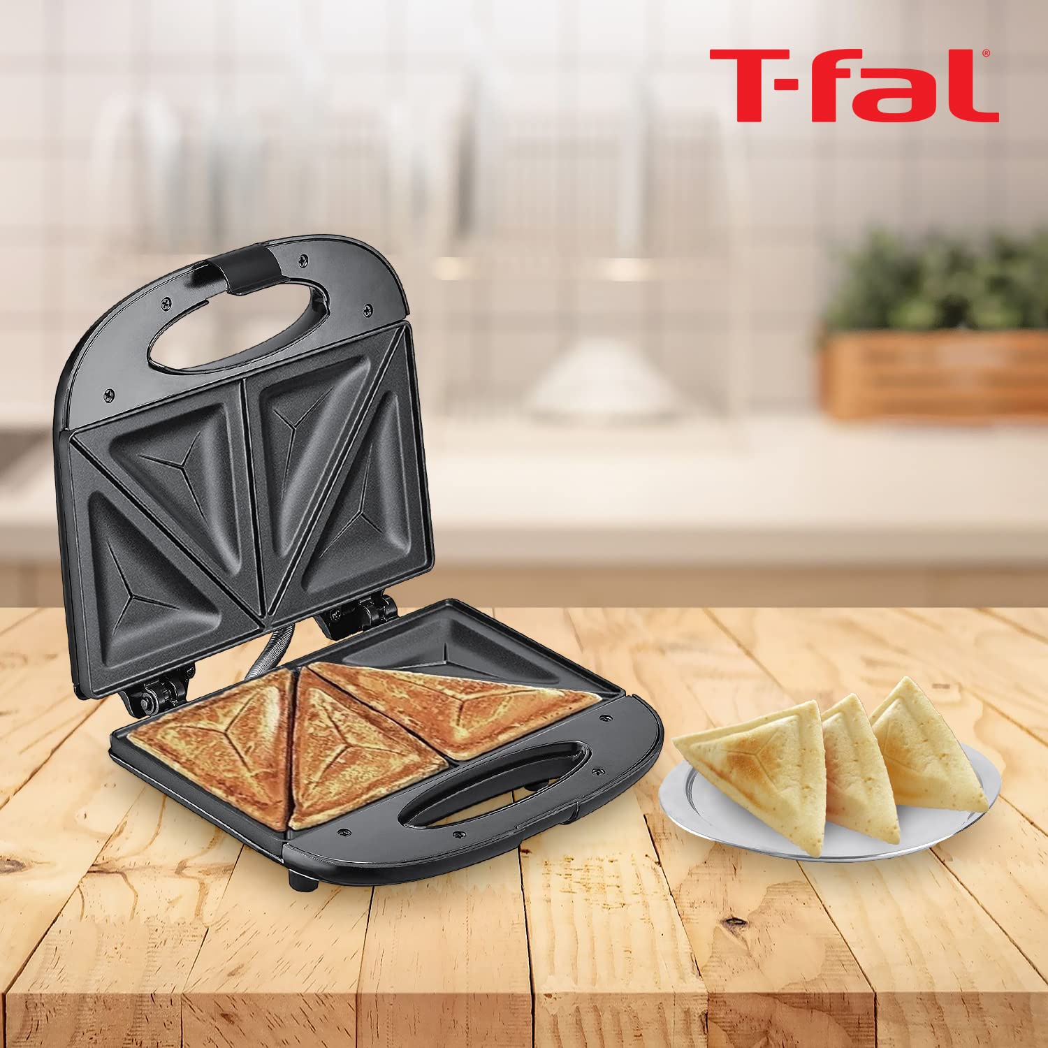 Sandwichera Eléctrica T-fal Antiadherente 700 w