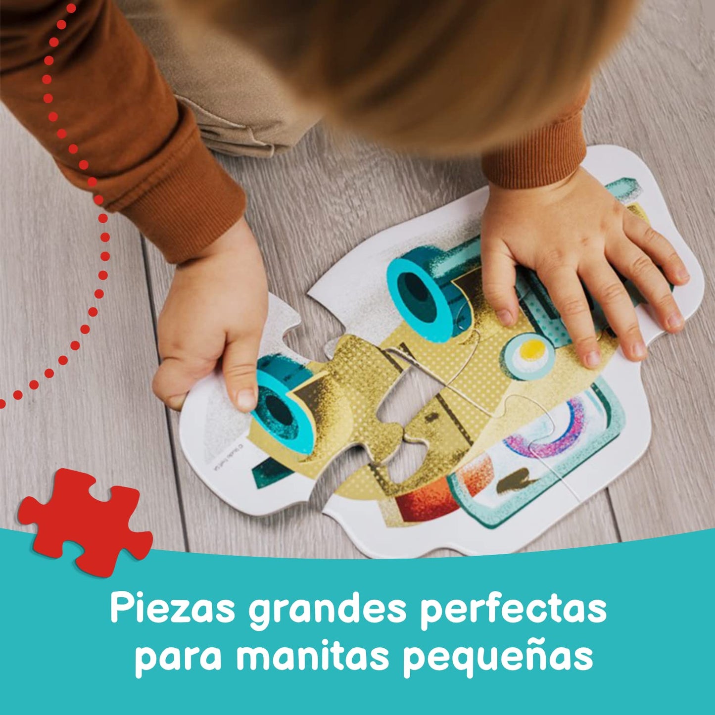 Trefl Simpática Peppa Pig Baby Classic Rompecabezas Bebé clásico Impresión de Alta Calidad, Puzzle DIY, Diversión Creativa, Puzzle Clásico para Adultos y Niños a Partir de 2 Años