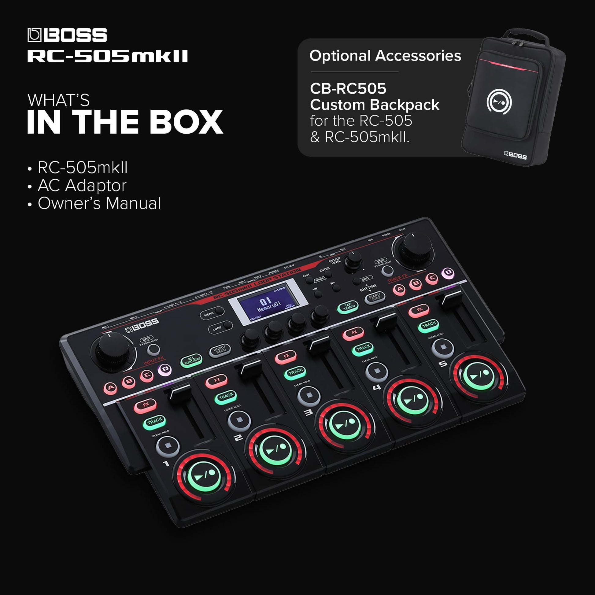 Boss RC-505 Mk2 Loop Station Looper de mesa