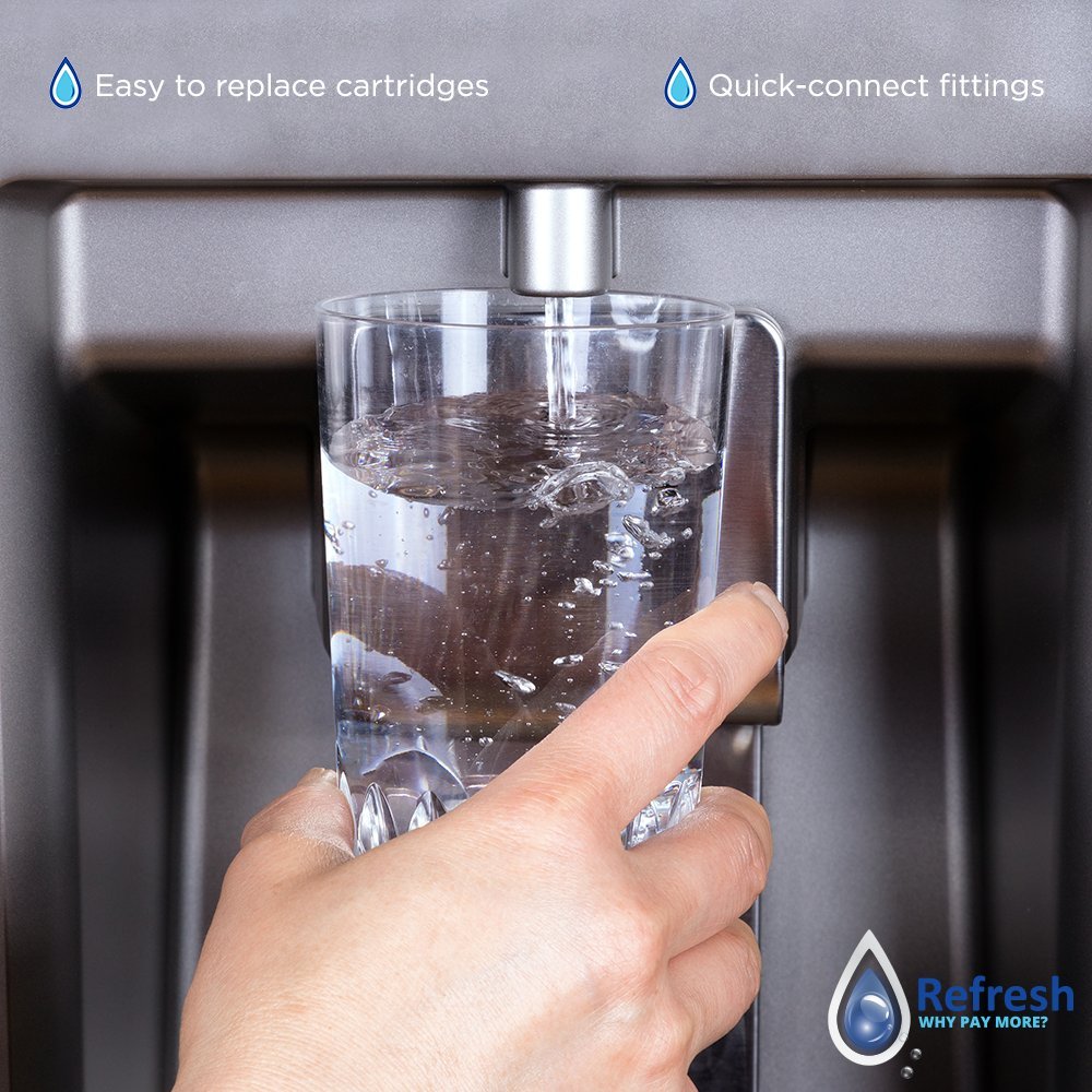 Filtro de Agua para Refrigerador Refresh Reemplazo LG y Compatible con Kenmore 2 Unidades