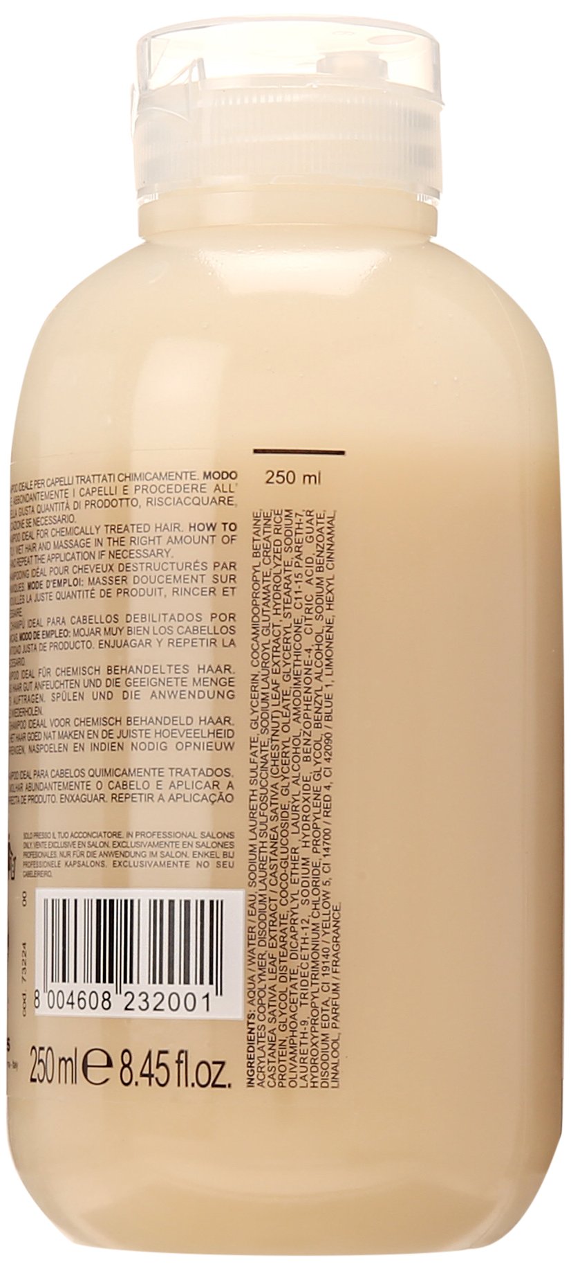 Davines NOUNOU Nourishing Illuminating Shampoo For Color-Treated Hair for Unisex Shampoo 8.45 oz