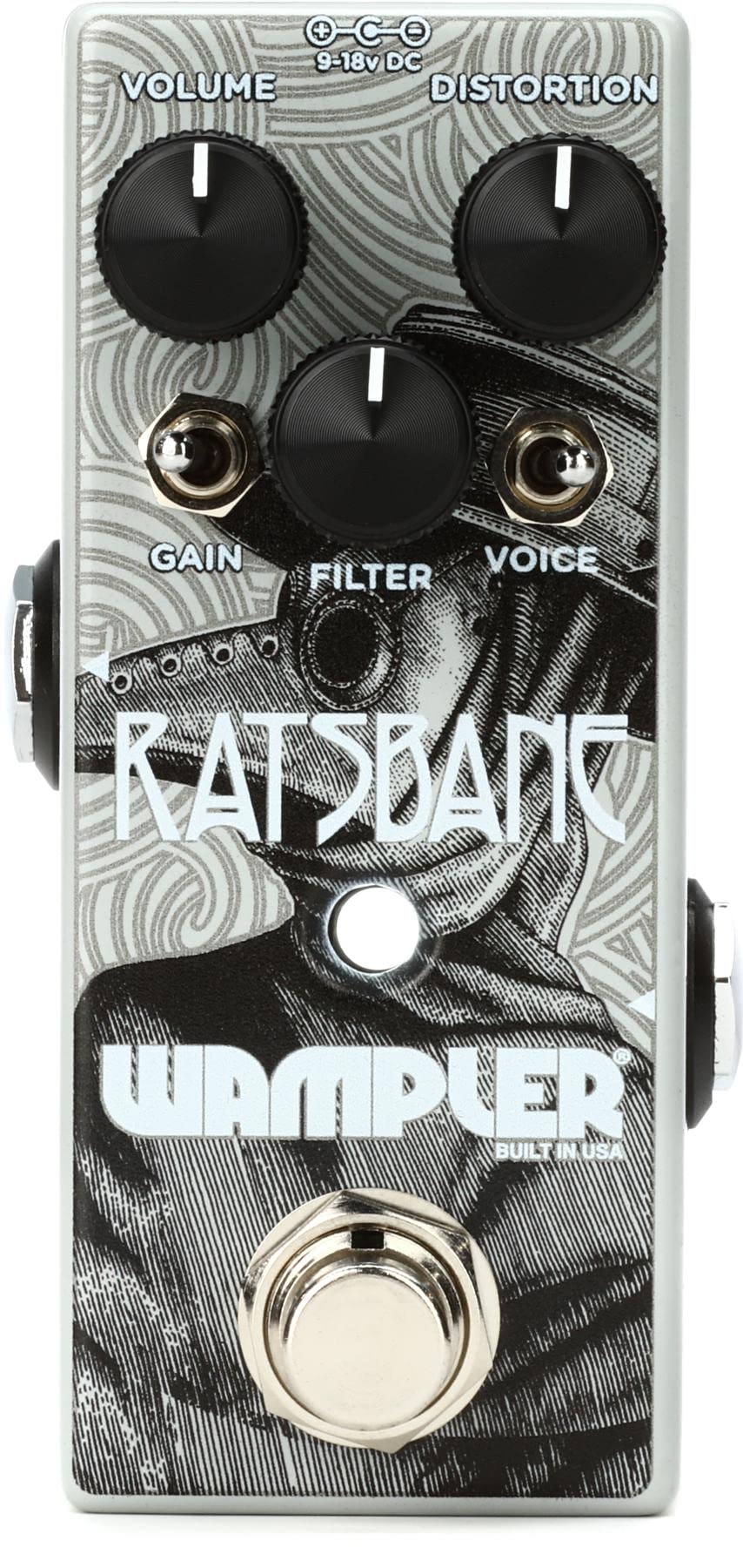 Pedal de Distorsión Wampler Ratsbane