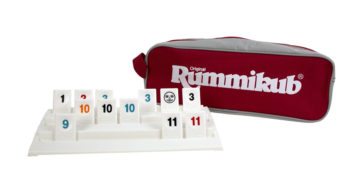 Juego Rummikub Pressman Azul con Estuche de Almacenamiento Exclusivo Amazon