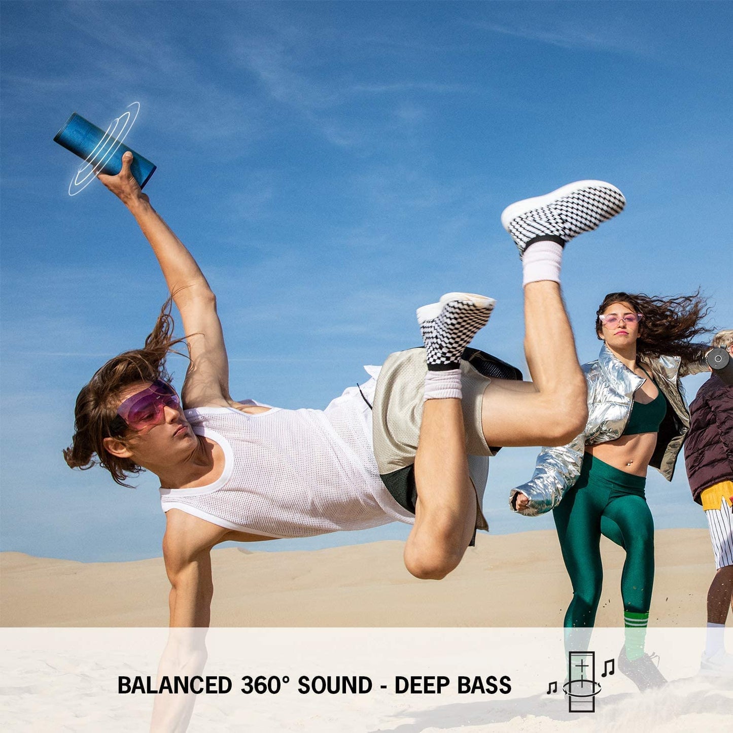 Ultimate Ears Boom 3 - Altavoz Bluetooth portátil impermeable, color azul (Reacondicionado)