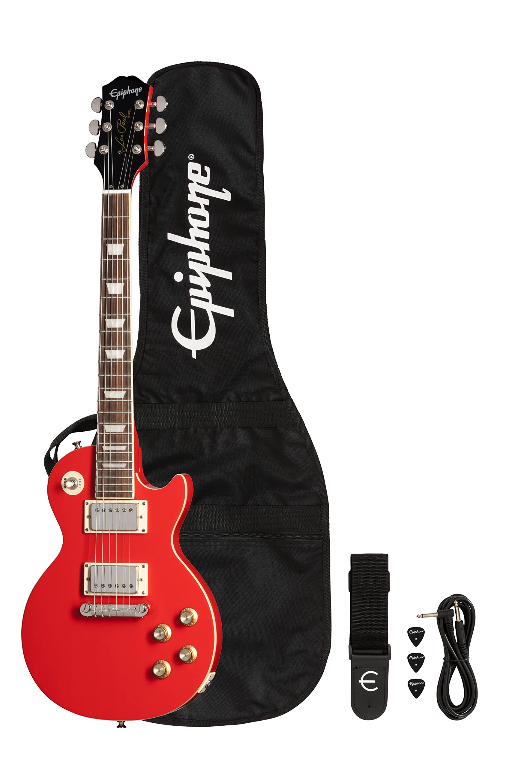 Epiphone Power Players Les Paul (Lava Red) Escala 3/4