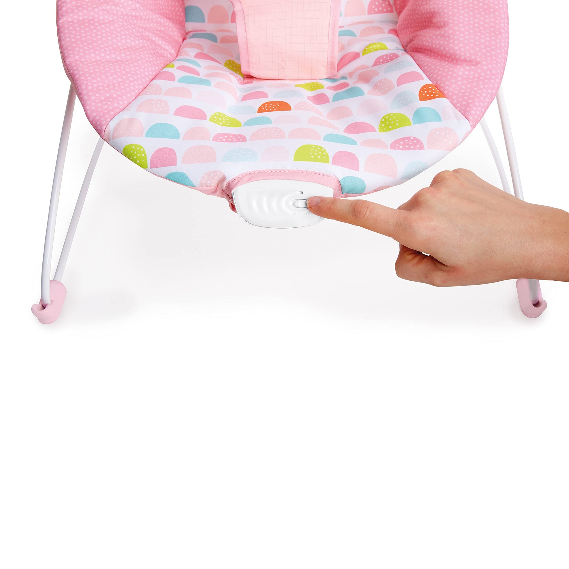 Bright Starts Fanciful Fantasy Vibrating Bouncer with Toy bar