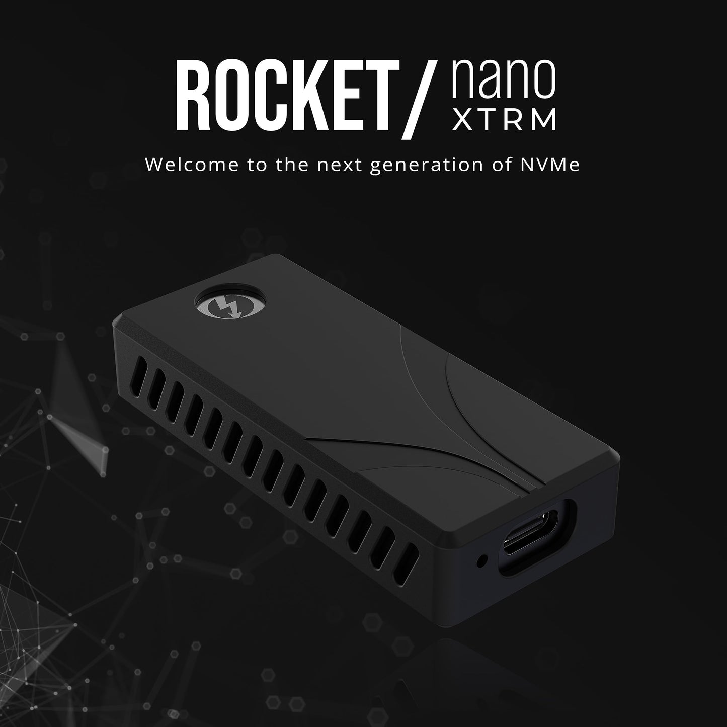 SSD Externo Sabrent Rocket Nano XTRM Plata Velocidades Hasta 2700 MBps