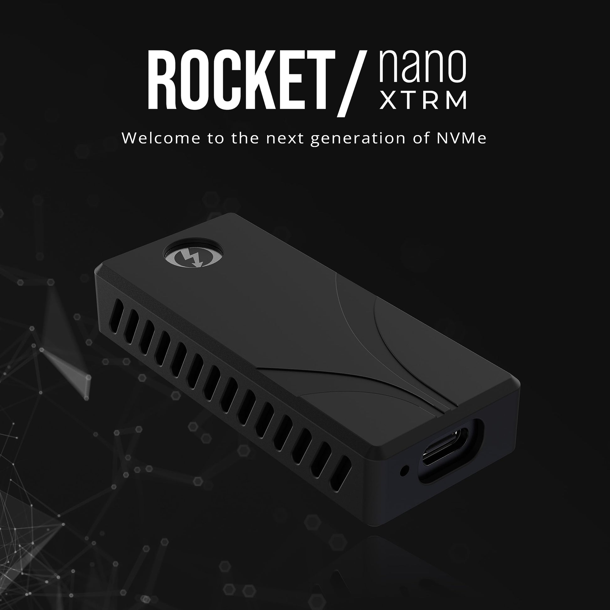 SSD Externo Sabrent Rocket Nano XTRM Plata Velocidades Hasta 2700 MBps