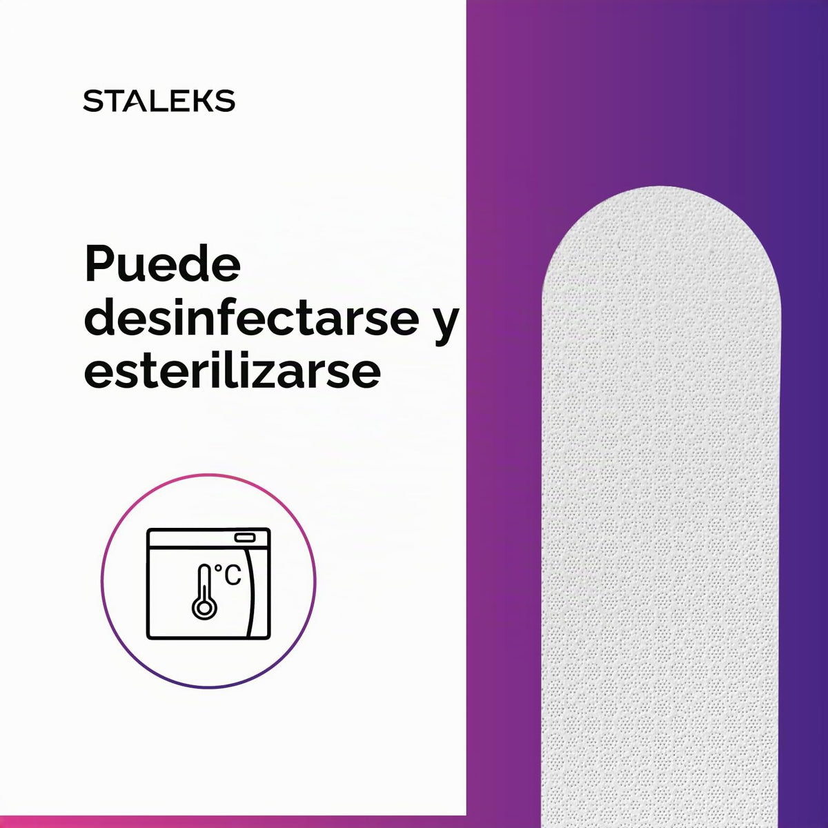 Staleks EXPERT 11 - Lima láser (165 mm)