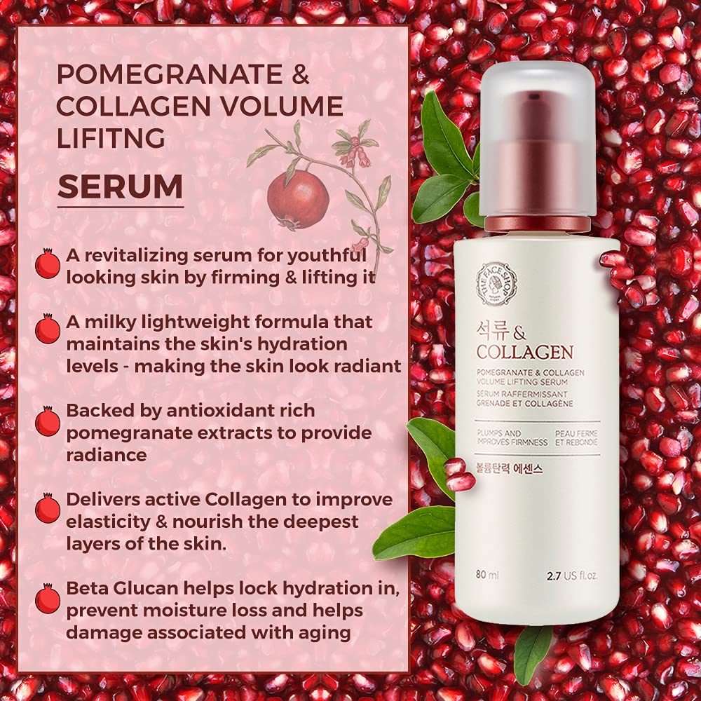 THE FACE SHOP Pomegranate & Collagen Volume Lifting Serum