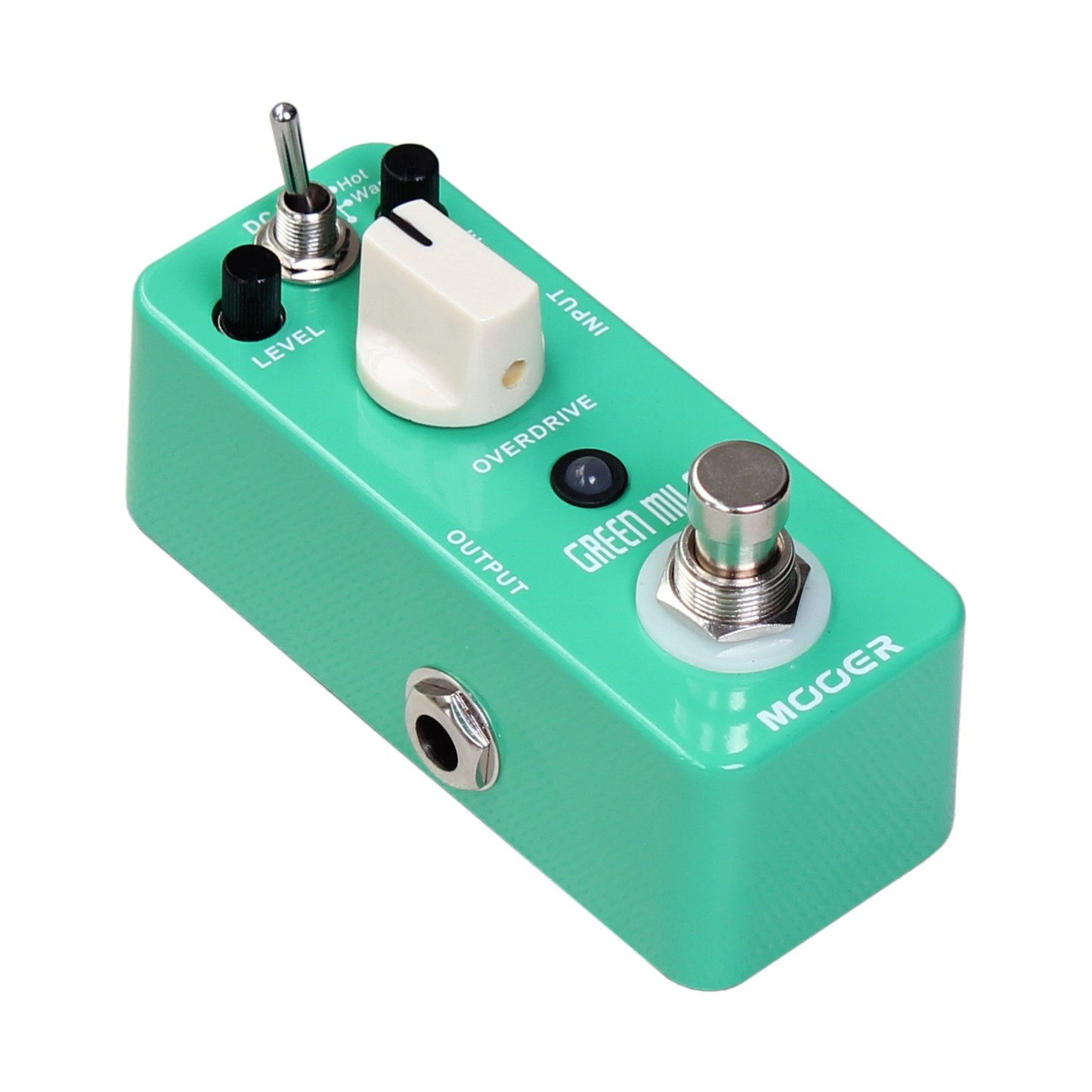 Pedal de Sobremarcha MOOER Verde Sonido Natural para Guitarra Eléctrica