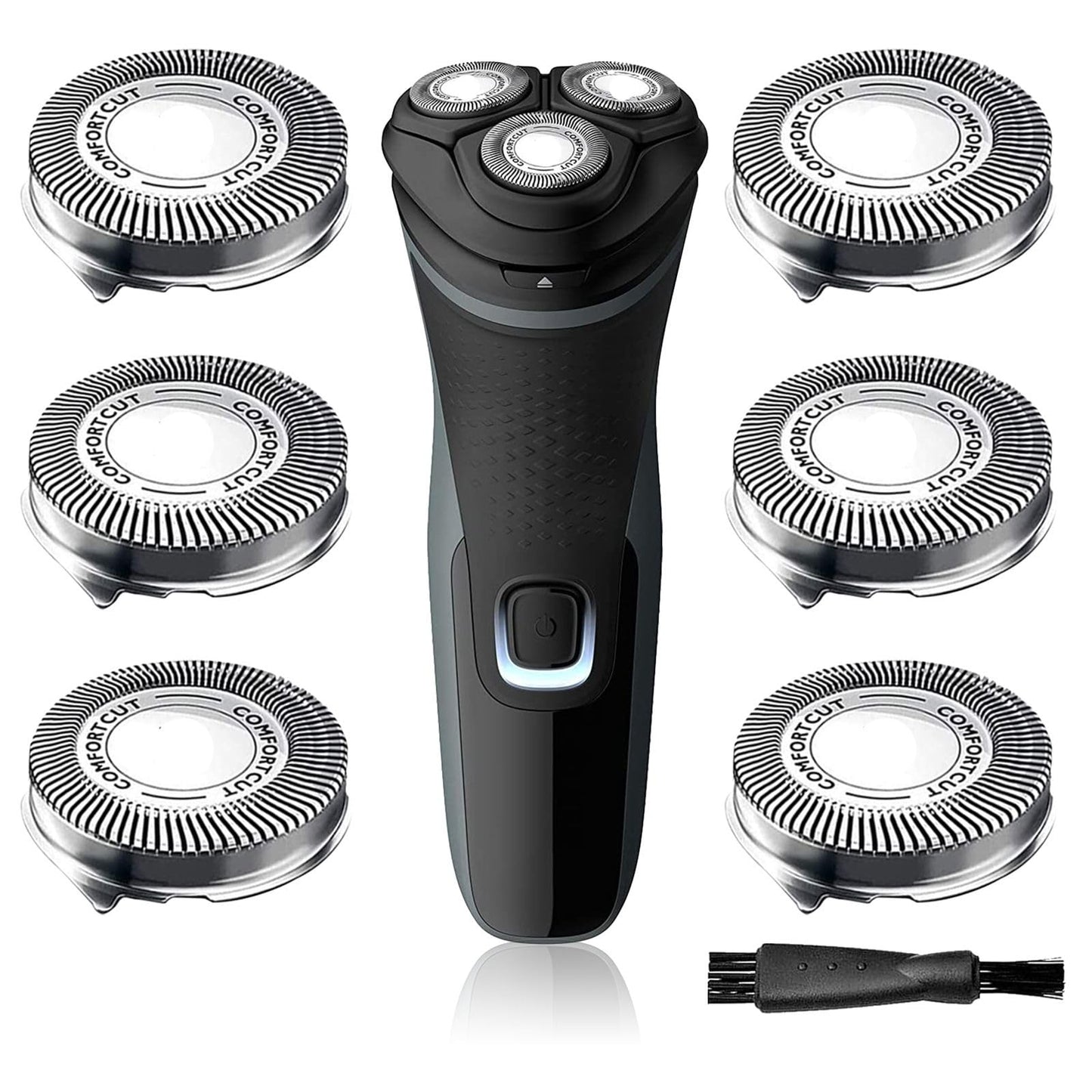 Golden Lotus Creations- Cabezales de repuesto SH30, compatibles con afeitadoras Philips Norelco Comfortcut Series 3000, 2000, 1000, S