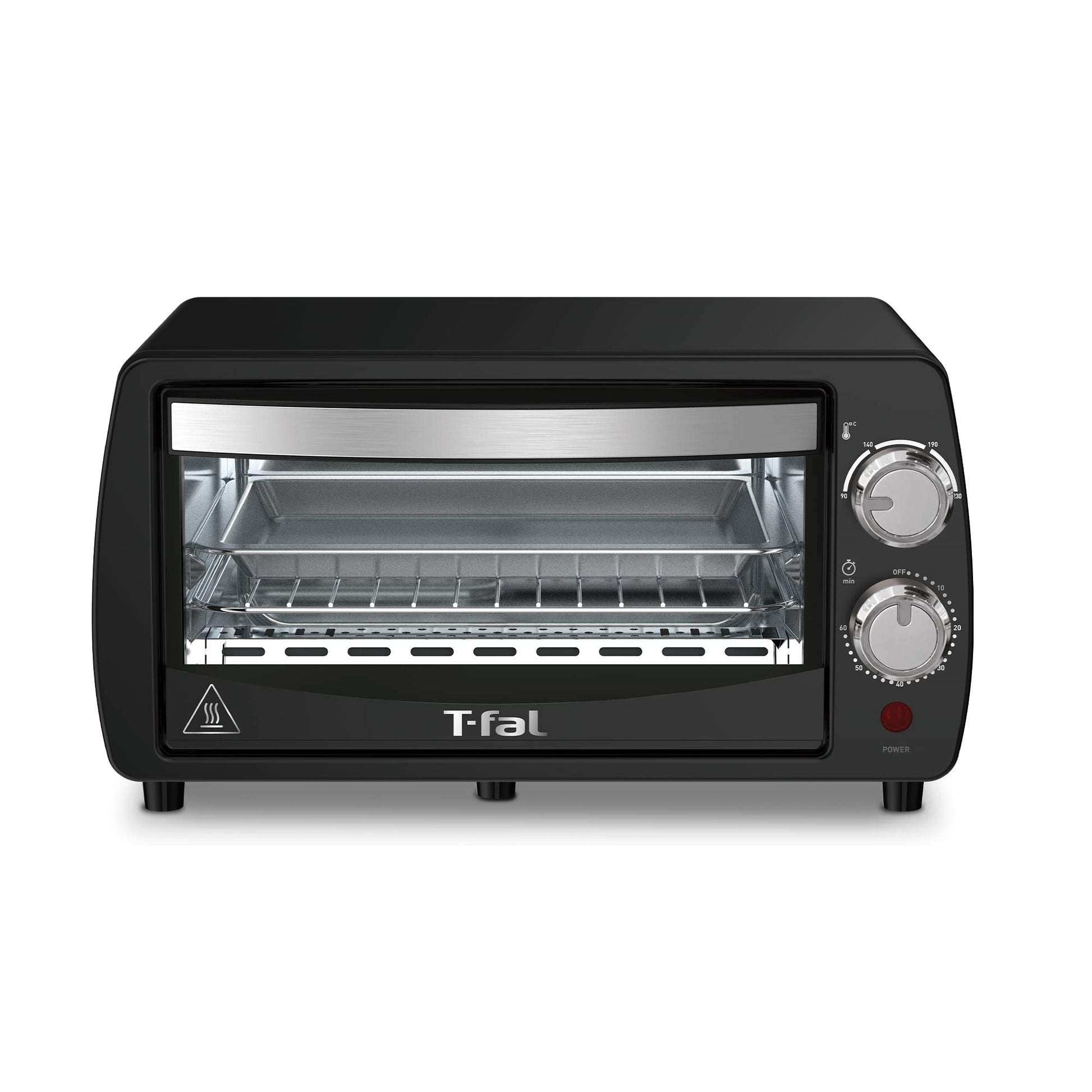 Horno Tostador Multifunción T-fal Negro con Tecnología de Cuarzo y Temporizador