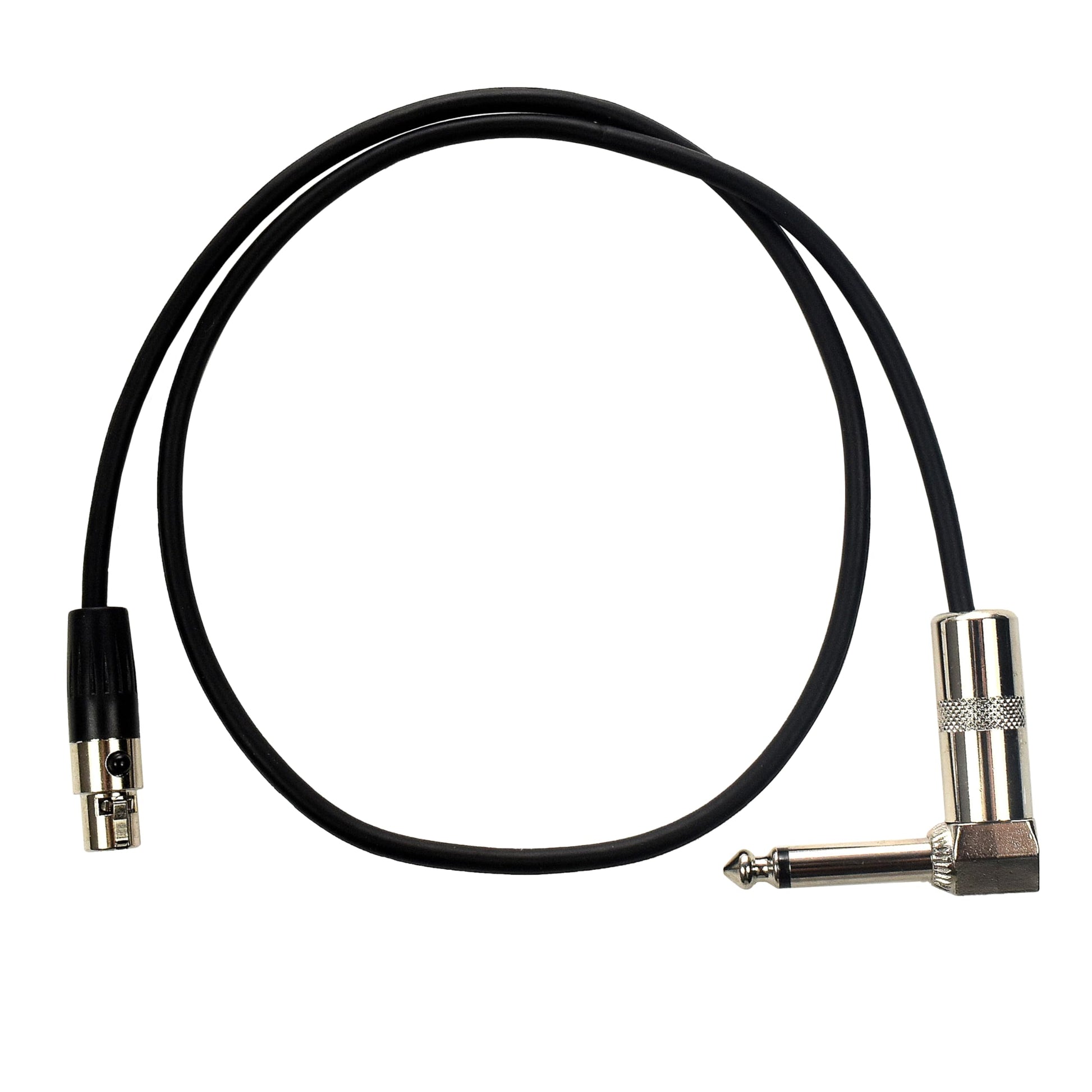 HQRP - Mini conector de 4 pines TA4F a ángulo recto de 1/4 pulgadas de repuesto para Shure WA304 compatible con AXT100 T1G UT1 SC1 BLX1 PG1 PGX1 GLXD1 QLXD1 SLX1 FP1 ULXD1 UR1 Tr