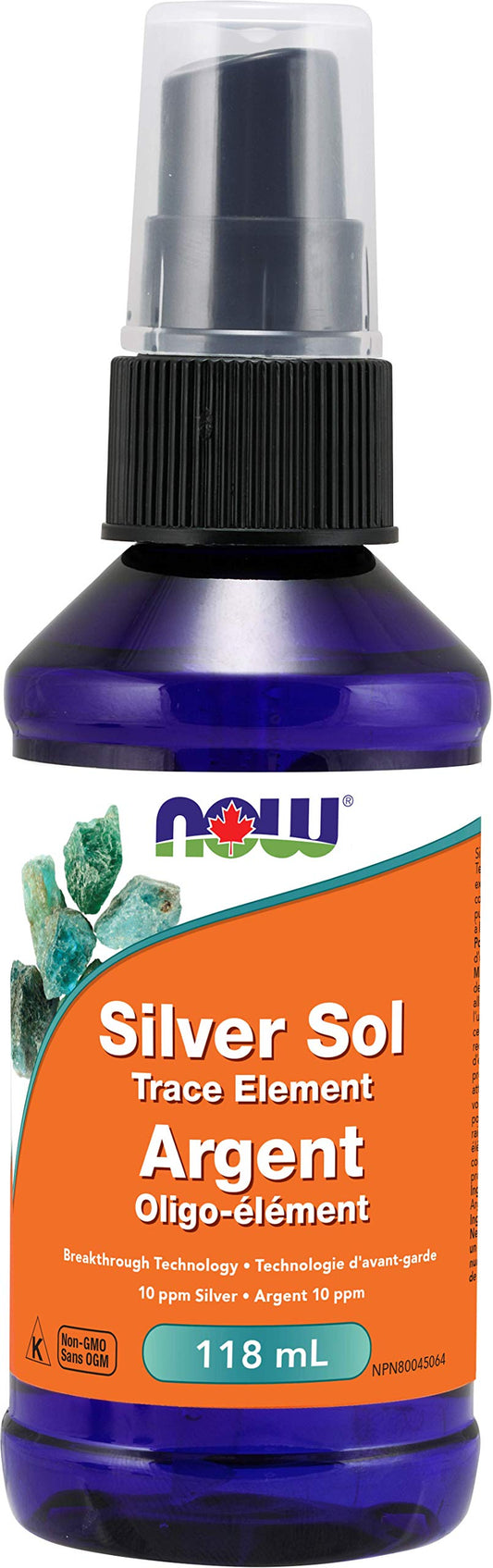 Elemento Traza Sol NOW Plata 118 ml