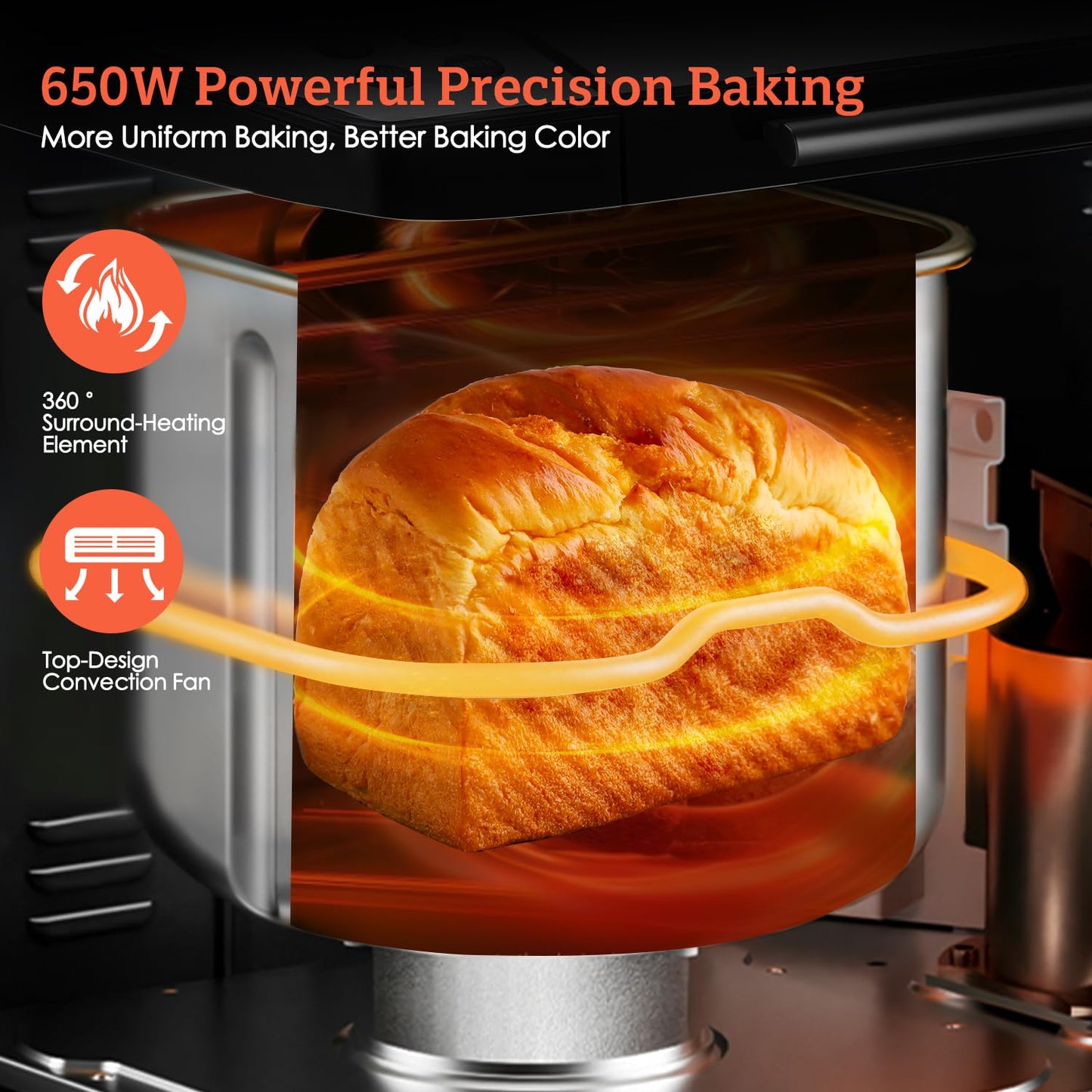 KBS Máquina de pan de 2 libras, máquina de pan automática 19 en 1 de acero inoxidable con sartén de cerámica, temporizador de 15 horas y 1 hora para mantener caliente, masa madre, sin gluten, máquina