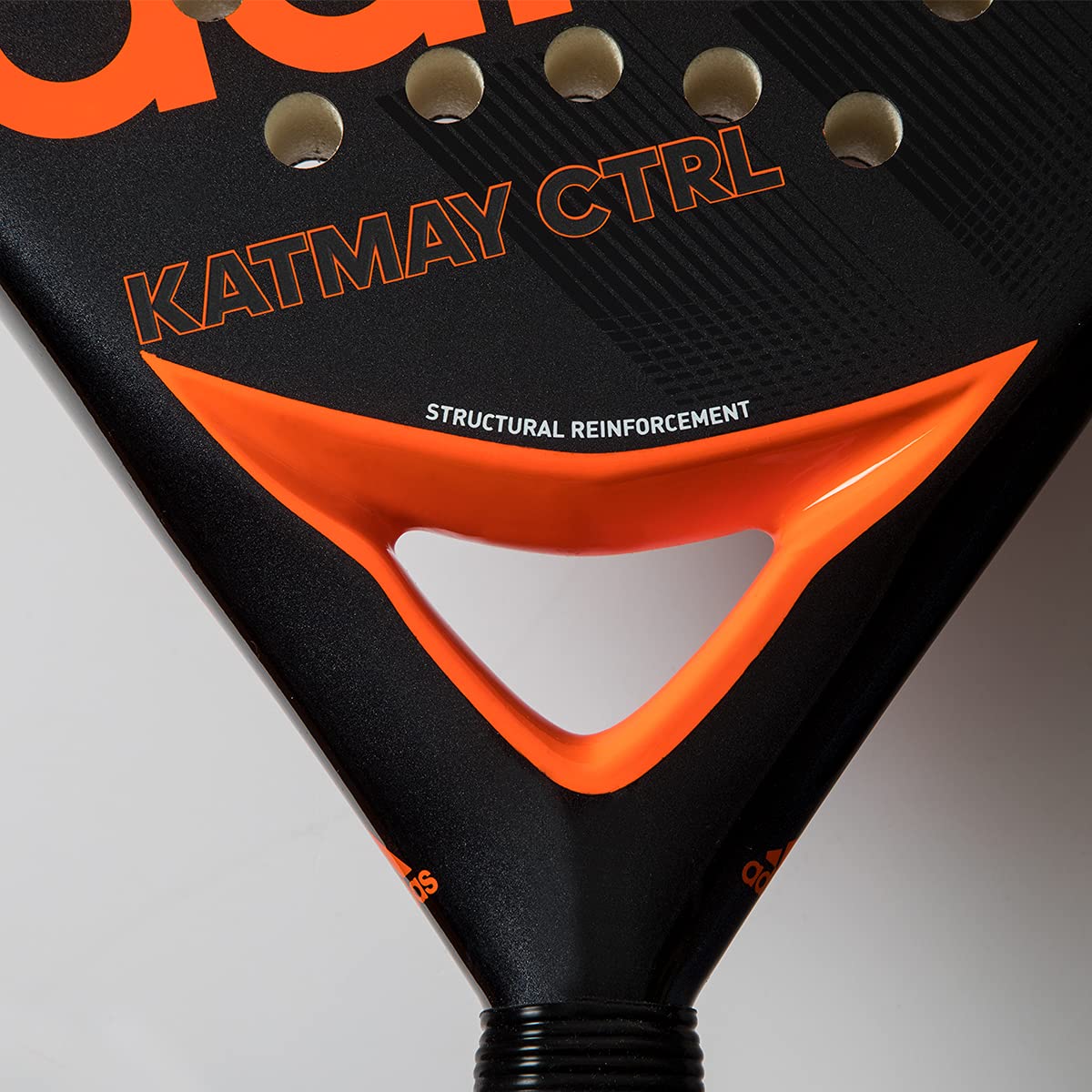 Pala de Padel adidas Negro Gris Naranja Mediano para Adultos Unisex