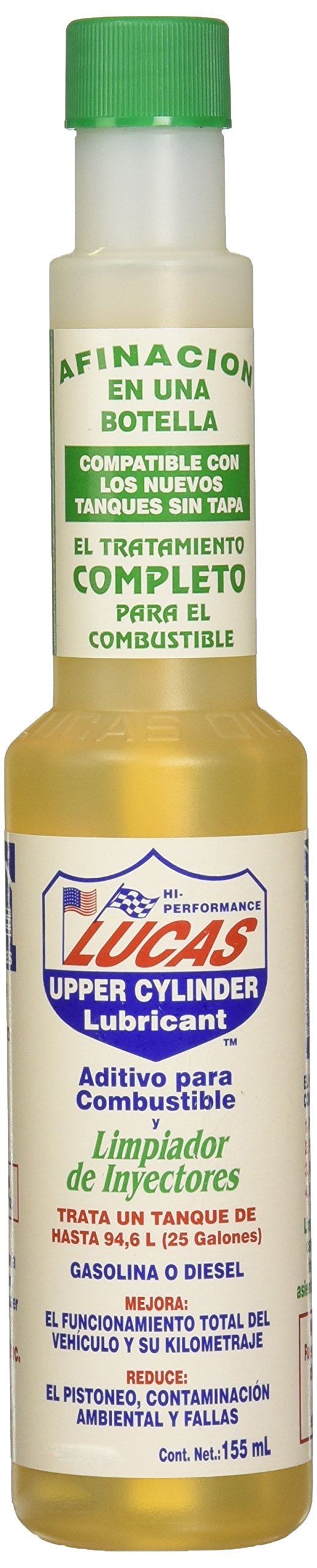 Lucas Oil 30020 Tratamiento de Combustible y Limpiador de Inyectores