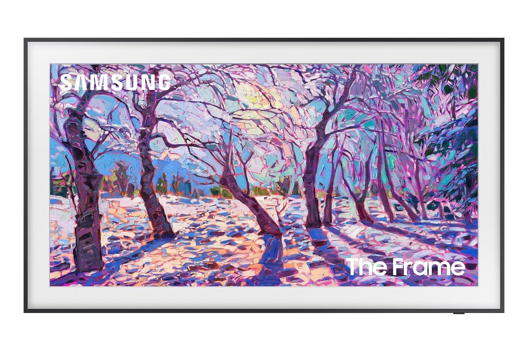 Televisor QLED Samsung 32 Pulgadas The Frame LS03C Series Quantum HDR Mate Antirreflejo con Alexa Incorporado