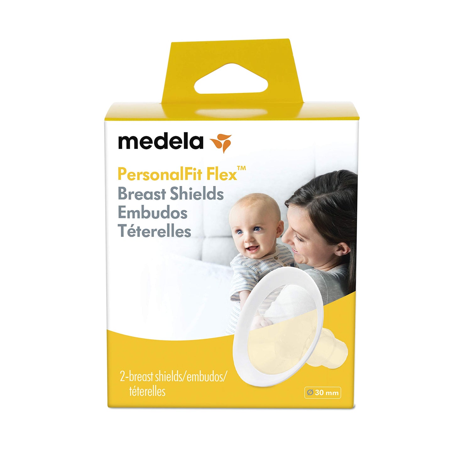 Embudo PersonalFit Flex Medela Extra Grande 30 mm para Extractores de Leche